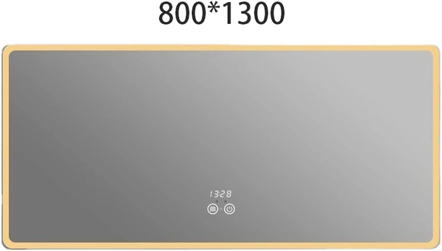 آینه روشویی UGFVGYTG، آینه هوشمند حمام، چراغ دار، آینه لمسی بزرگ آرایشی با نور پس زمینه، نصب دیواری آینه روشویی UGFVGYTG، آینه هوشمند حمام، چراغ دار، آینه لمسی بزرگ آرایشی با نور پس زمینه، نصب دیواری