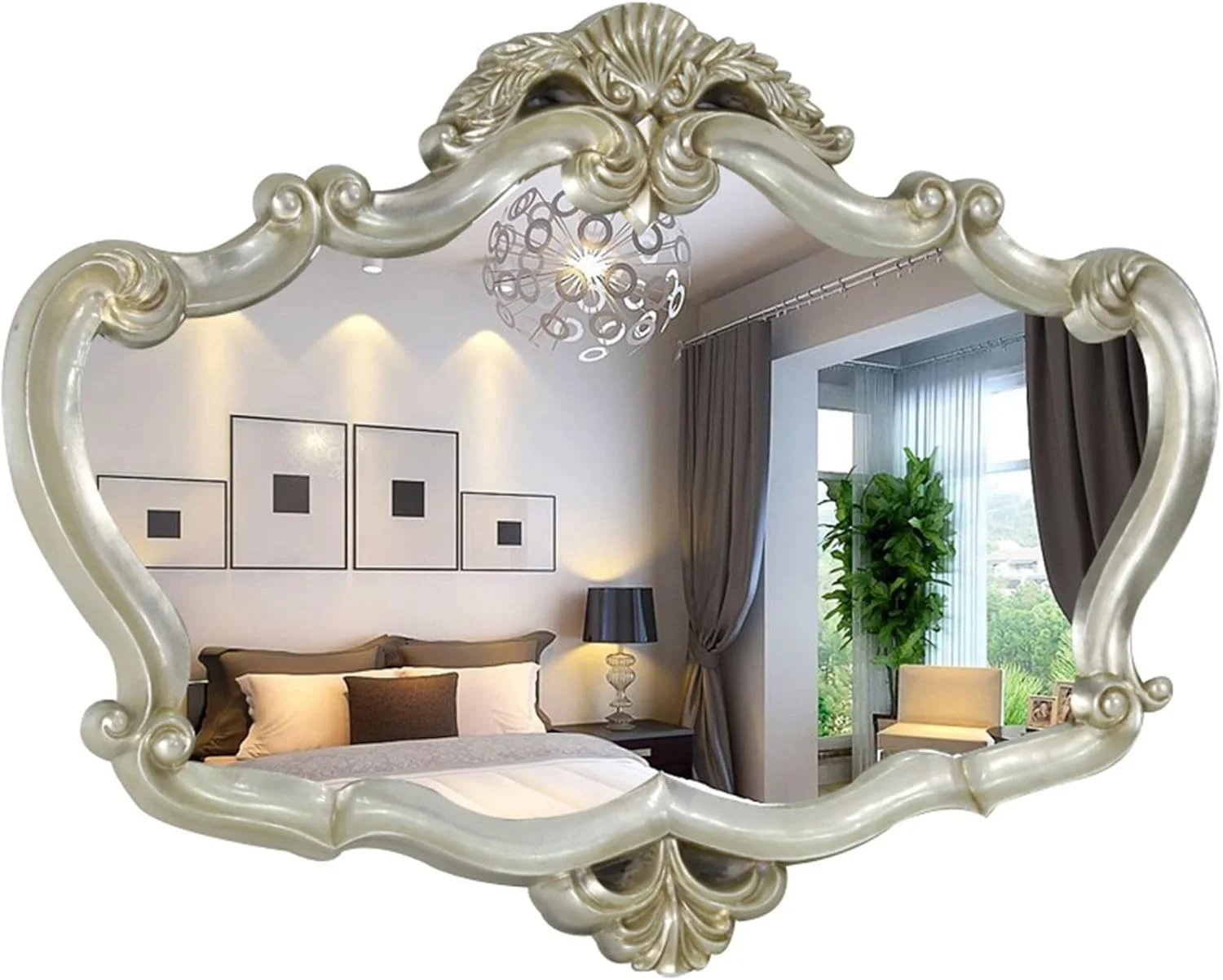 آینه روشویی UGFVGYTG، آینه حمام، آینه تاج دار حمام، آینه تزئینی راهرو، آینه آویز لباس آینه روشویی UGFVGYTG، آینه حمام، آینه تاج دار حمام، آینه تزئینی راهرو، آینه آویز لباس