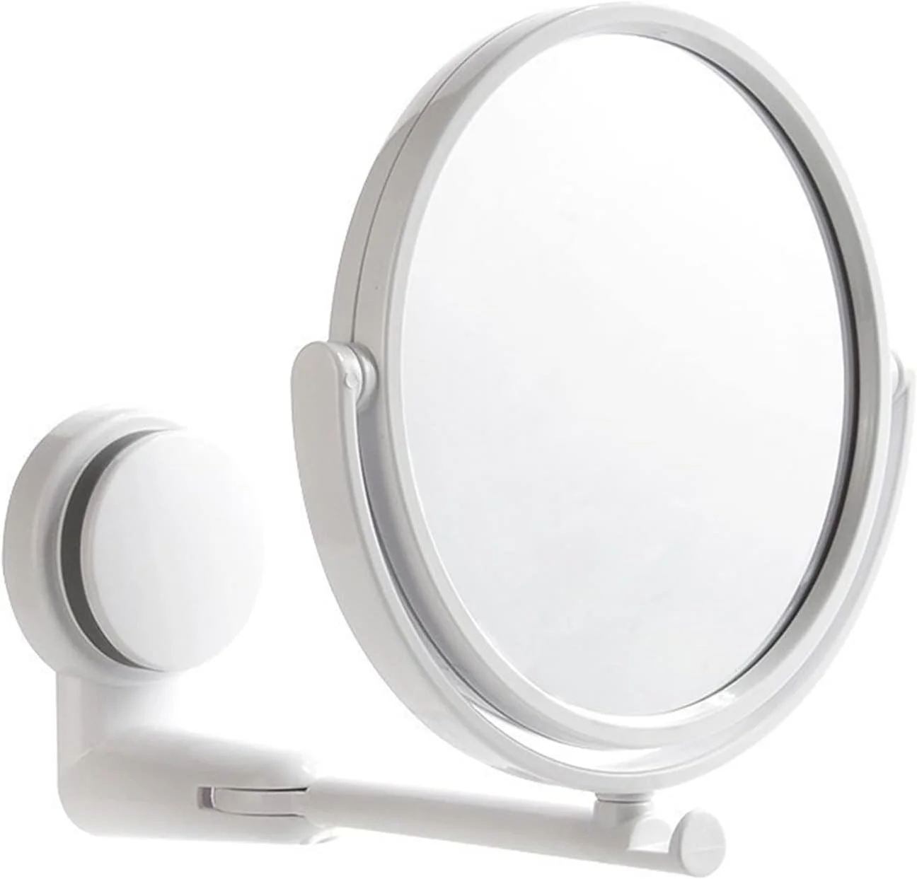 آینه روشویی تاشو UGFVGYTG با بازوی متحرک، آینه چرخشی بدون نیاز به سوراخکاری، آینه آرایشی دو طرفه آینه روشویی تاشو UGFVGYTG با بازوی متحرک، آینه چرخشی بدون نیاز به سوراخکاری، آینه آرایشی دو طرفه