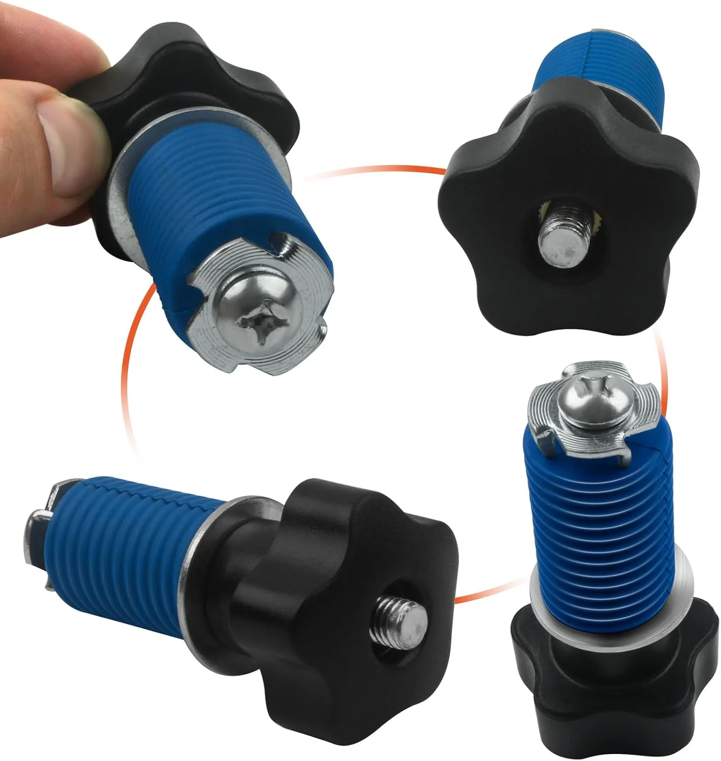 کیت لوازم جانبی لنگر دستگیره ای 6 عددی برای Polaris RZR Sportsman یا RZR Ace ATV Polaris Lock و کیت لنگر سفت کننده دستگیره