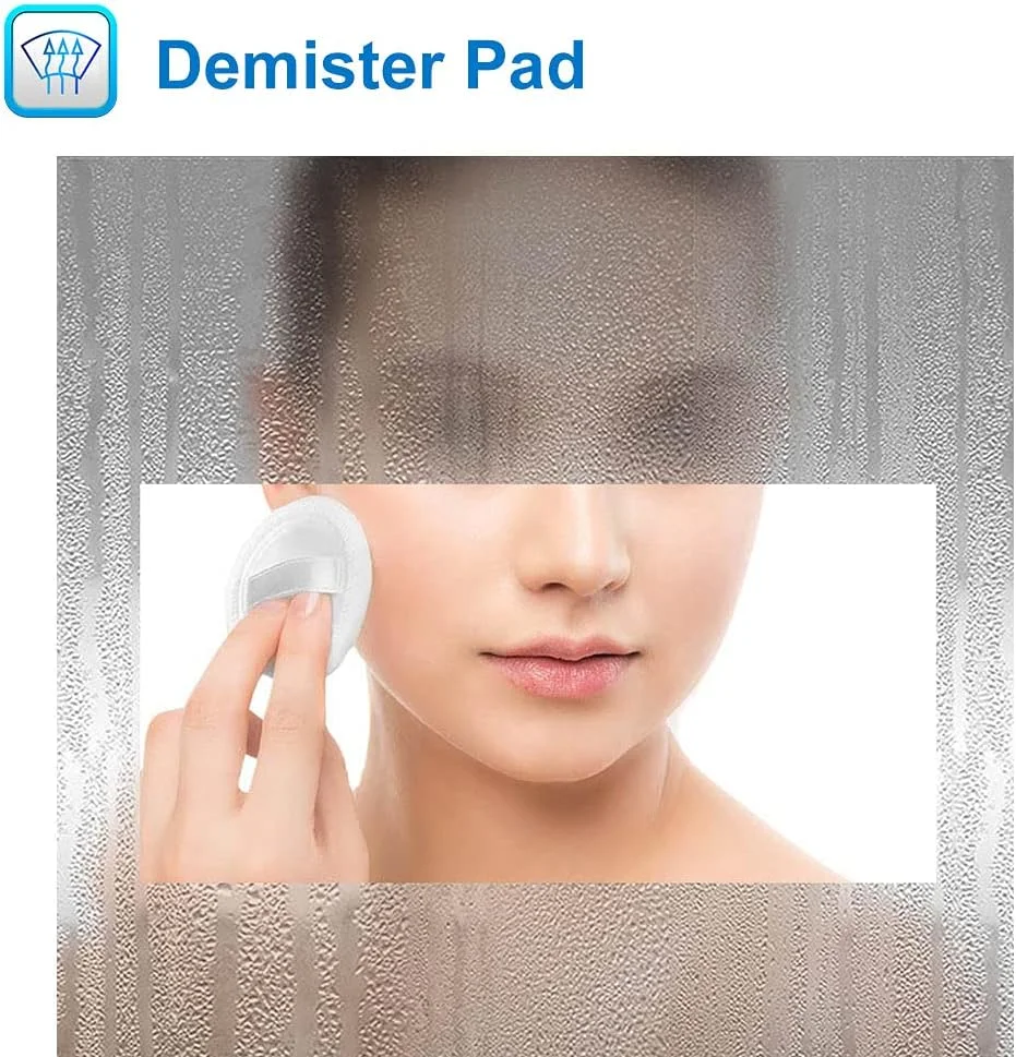 آینه حمام ال ای دی 800x600 میلی متر Skybathroom با پد ضد بخار | ضد مه | حسگر لمسی | نصب دیواری