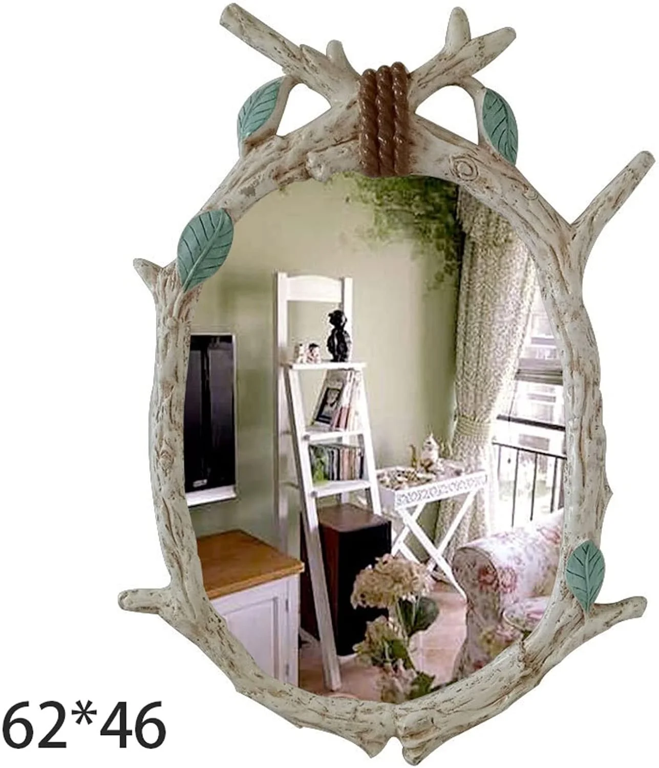 آینه روشویی SIHPAC آینه حمام آینه تزئینی آویز دیواری طرح شاخه