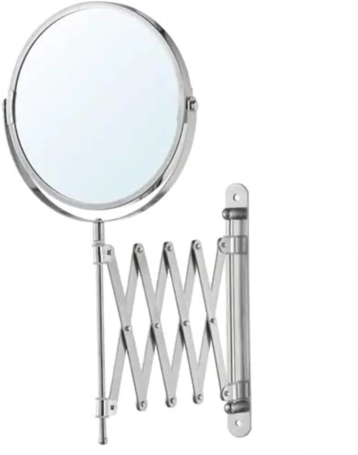 آینه دیواری ایکیا مناسب اصلاح/آرایش (بزرگنمایی 3 برابر) 170 میلی متر، استیل ضد زنگ