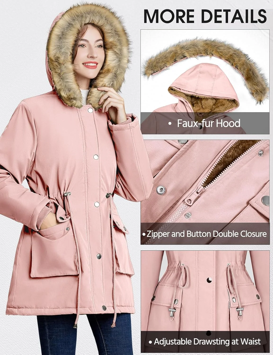 پارکا زمستانی زنانه Lonya مدل 001