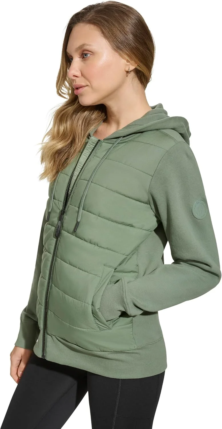 کت سبک وزن هیبریدی زنانه DKNY، ژاکت سبک وزن نخی کت سبک وزن هیبریدی زنانه DKNY، ژاکت سبک وزن نخی