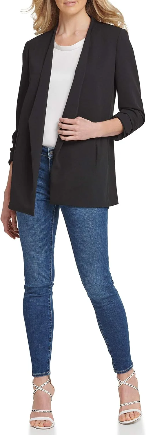 DKNY SPORTSWEAR ژاکت زنانه مدل P9RCAAWI, FOUNDATION - L/S OPE