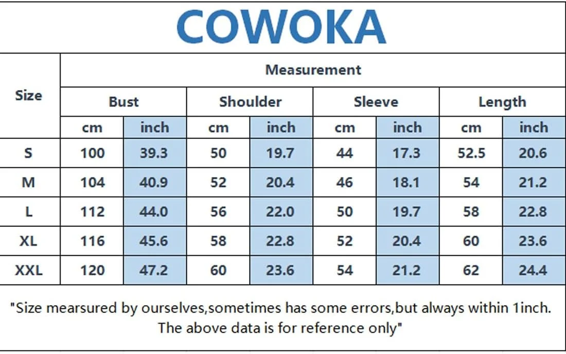 کت جین زنانه COWOKA، دکمه دار، آستین بلند، رنگ ثابت، دارای جیب کت جین زنانه COWOKA، دکمه دار، آستین بلند، رنگ ثابت، دارای جیب