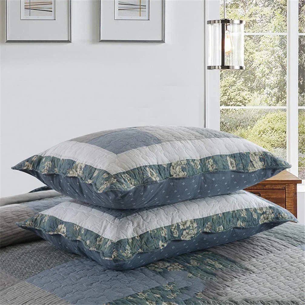 روتختی تکه دوزی شده طرح گلدار، ضد حساسیت، سبک وزن، شامل یک روتختی و 2 روبالشتی، 230x250 سانتی متر، 3 تکه روتختی تکه دوزی شده طرح گلدار، ضد حساسیت، سبک وزن، شامل یک روتختی و 2 روبالشتی، 230x250 سانتی متر، 3 تکه