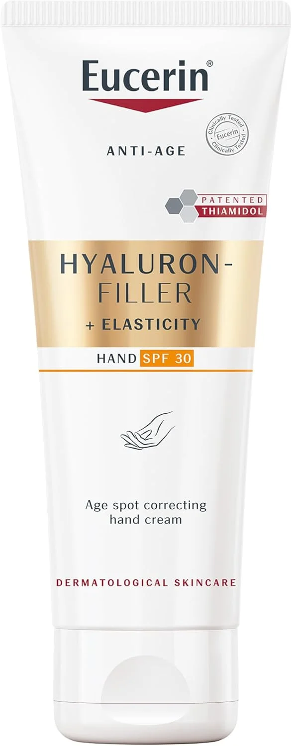 کرم دست ضد پیری و ضد لک اوسرین مدل Hyaluron-Filler + Elasticity SPF 30 حجم 75 میلی لیتر، مرطوب کننده دست با تیامیدول و هیالورونیک اسید، کاهش دهنده لک های تیره و محافظت کننده در برابر آسیب های خورشید کرم دست ضد پیری و ضد لک اوسرین مدل Hyaluron-Filler + Elasticity SPF 30 حجم 75 میلی لیتر، مرطوب کننده دست با تیامیدول و هیالورونیک اسید، کاهش دهنده لک های تیره و محافظت کننده در برابر آسیب های خورشید