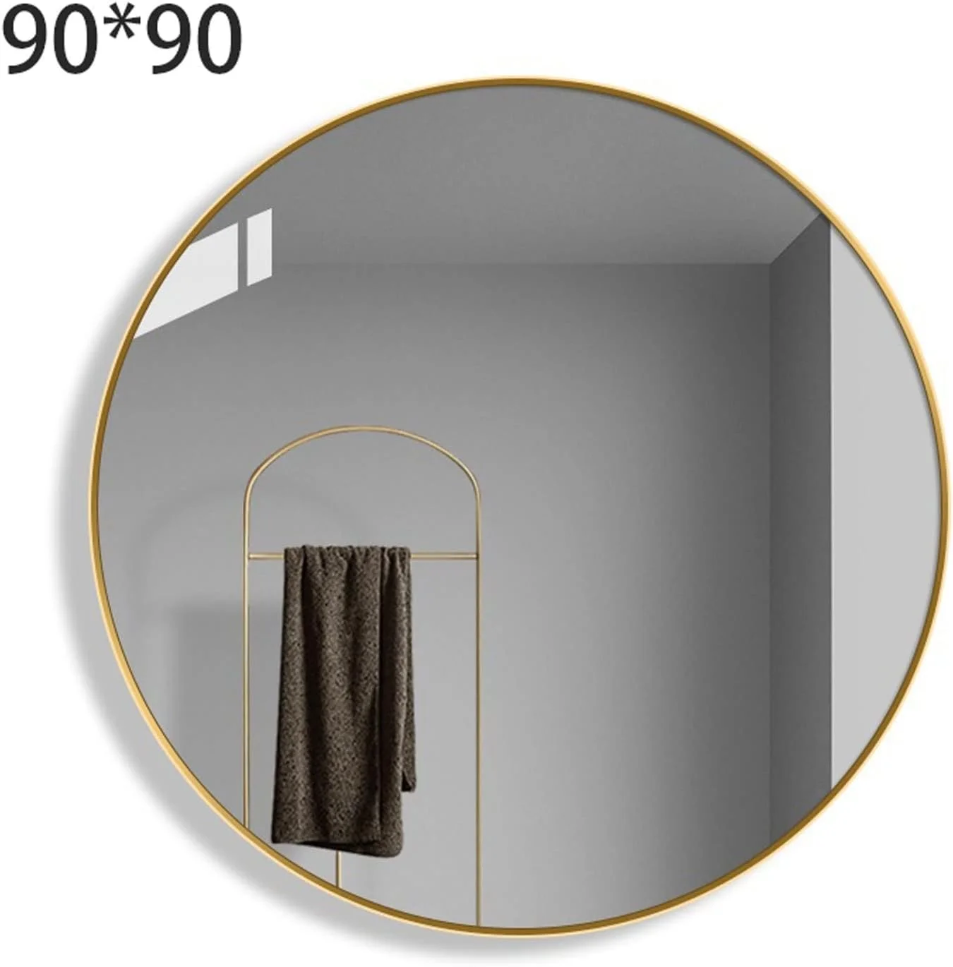 آینه های حمام SFALCI، آینه تمام قد گرد، آینه اصلاح صورت، آینه آرایشی بزرگنمایی، لوازم حمام