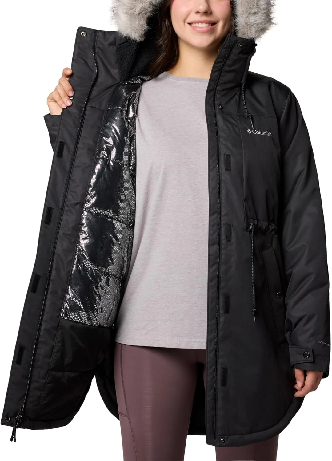 کاپشن عایق دار زنانه کلمبیا مدل Suttle Mountain Ii Mid کاپشن عایق دار زنانه کلمبیا مدل Suttle Mountain Ii Mid