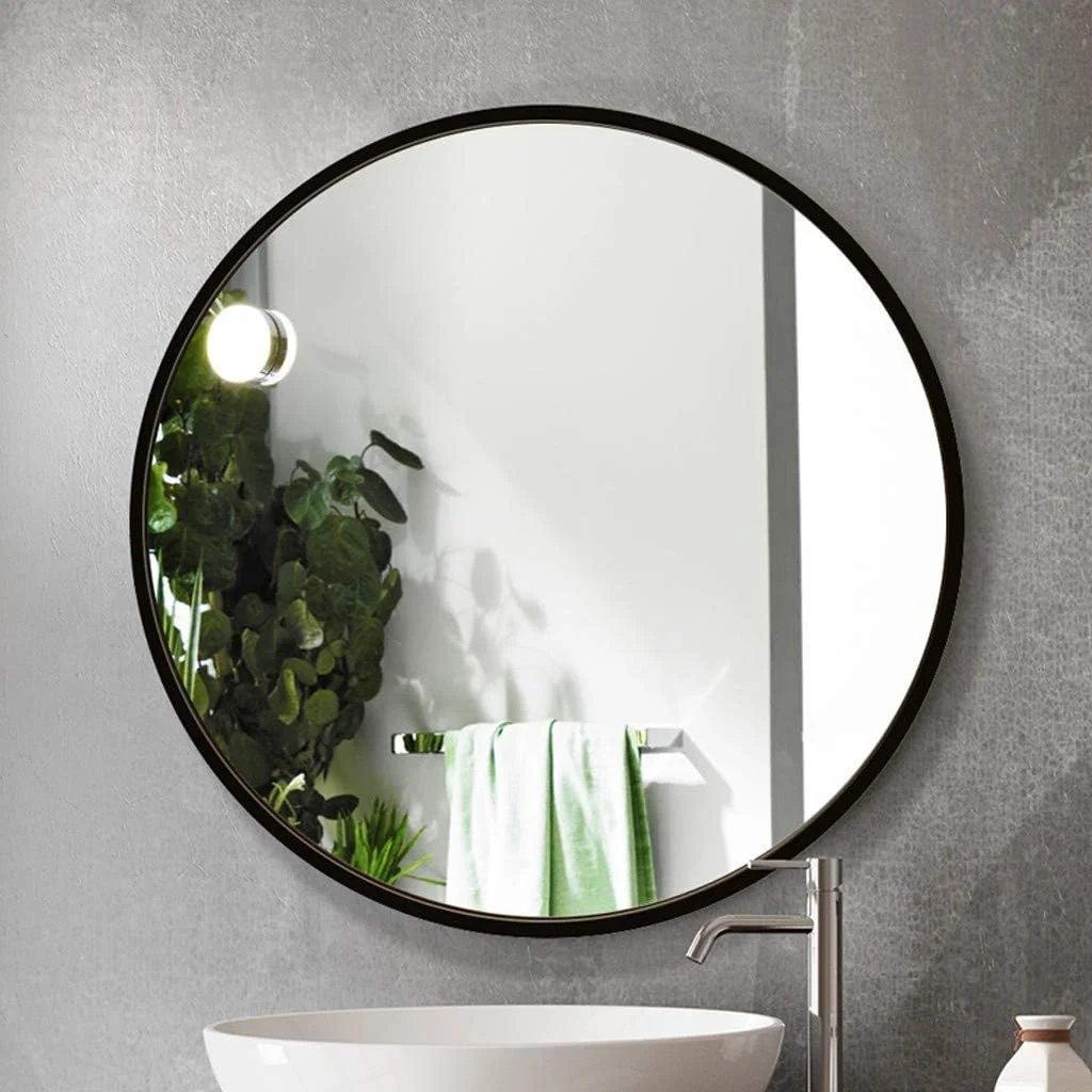 آینه آرایشی REJOON، آینه حمام، آینه رومیزی، قاب فلزی HD، دایره ای ضخیم 4 سانتی متری، آینه دیواری آویز تزئینی اصلاح صورت، 2 رنگ، 4 سایز، طلایی 60X60 سانتی متر / طلایی / 50X50 سانتی متر آینه آرایشی REJOON، آینه حمام، آینه رومیزی، قاب فلزی HD، دایره ای ضخیم 4 سانتی متری، آینه دیواری آویز تزئینی اصلاح صورت، 2 رنگ، 4 سایز، طلایی 60X60 سانتی متر / طلایی / 50X50 سانتی متر