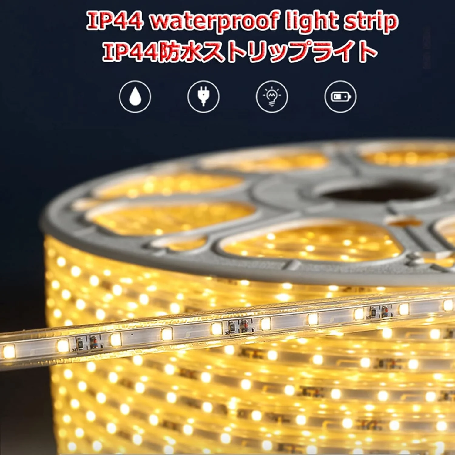 آینه دیواری قاب دار حمام QDDVGTGDS، آینه حمام LED با قاب فلزی، آینه دیواری تزئینی مستطیلی، آینه آرایش با قاب آلیاژ آلومینیوم مشکی، سه رنگ نور