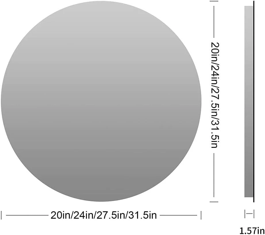 آینه حمام QDDVGTGDS، آینه روشویی LED دار برای دیوار، آینه آرایش نور پس زمینه گرد، دکمه لمسی، چراغ های LED، بدون قاب آینه حمام QDDVGTGDS، آینه روشویی LED دار برای دیوار، آینه آرایش نور پس زمینه گرد، دکمه لمسی، چراغ های LED، بدون قاب