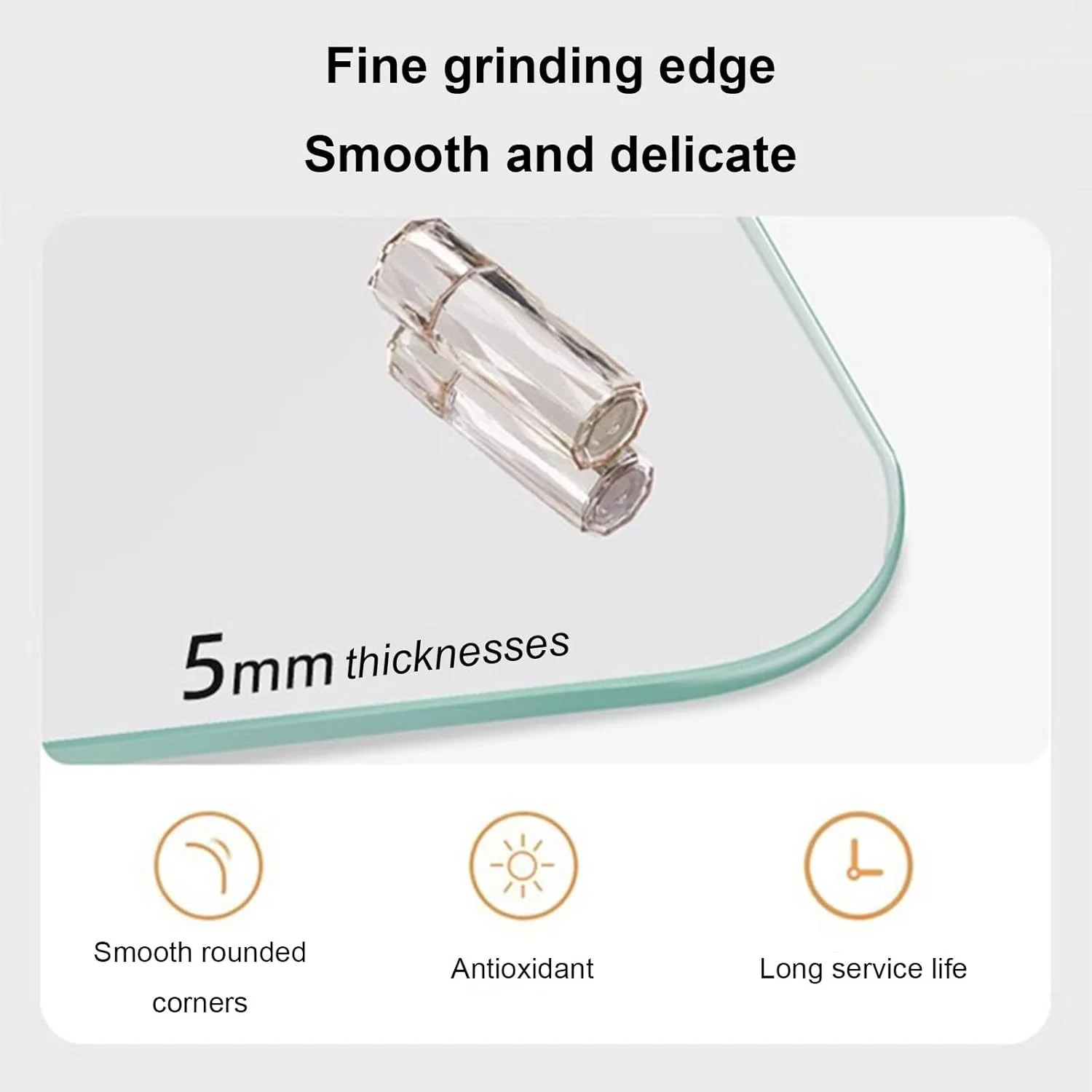 آینه حمام QDDVGTGDS آینه آرایشی آینه قدی گرد هلالی با نور قابل تنظیم 3000k-6000k منبع نور حرفه ای زیبایی آینه نقره ای با کیفیت بالا آینه های حمام آینه حمام QDDVGTGDS آینه آرایشی آینه قدی گرد هلالی با نور قابل تنظیم 3000k-6000k منبع نور حرفه ای زیبایی آینه نقره ای با کیفیت بالا آینه های حمام