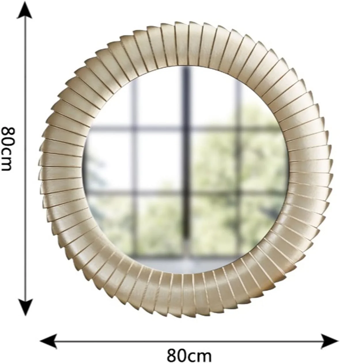 آینه آرایش NNHGBB، آینه گرد حمام، آینه دیواری حمام، آینه ضد بخار، آینه دیواری آویز حمام