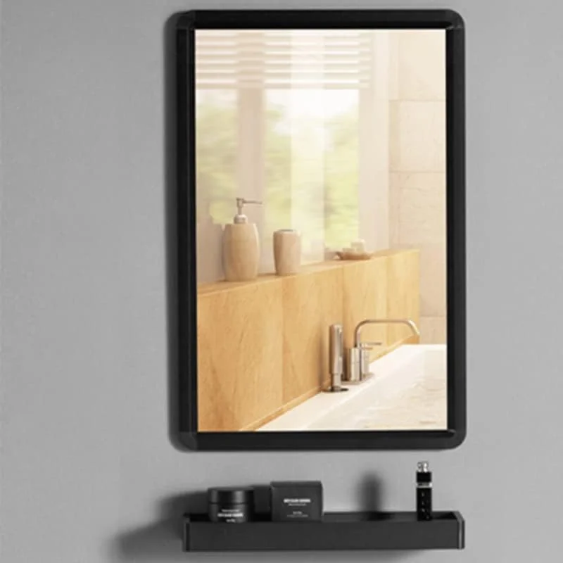 آینه های حمام NNHGBB آینه های مشکی حمام کابینت دیواری آینه اصلاح موی سر خود دوش آینه