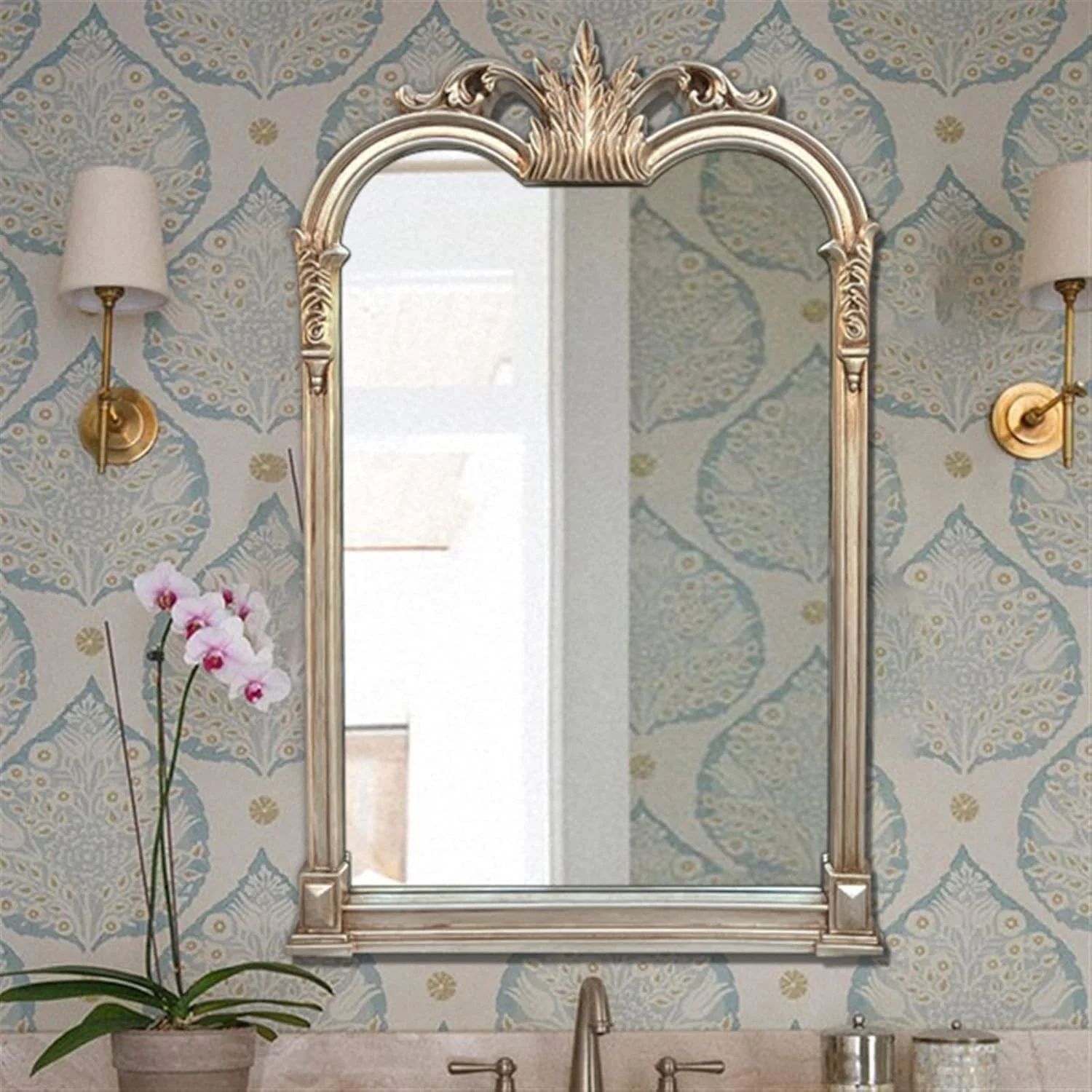 آینه های حمام NNHGBB، آینه اصلاح، آینه آرایش دوش، شیشه مستطیلی، لوازم حمام (Hortel)