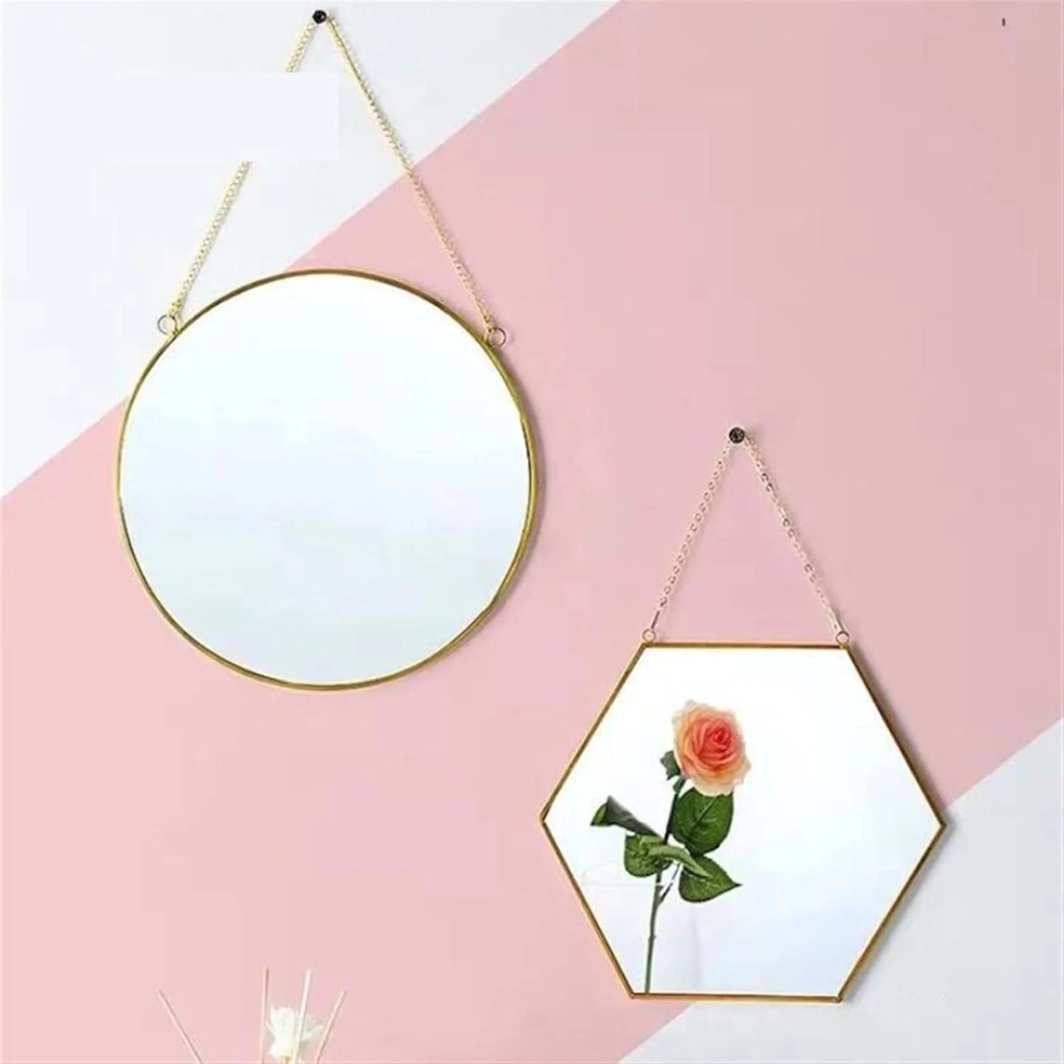 آینه حمام NNHGBB، آینه آرایش آینه توالت گرد دیواری