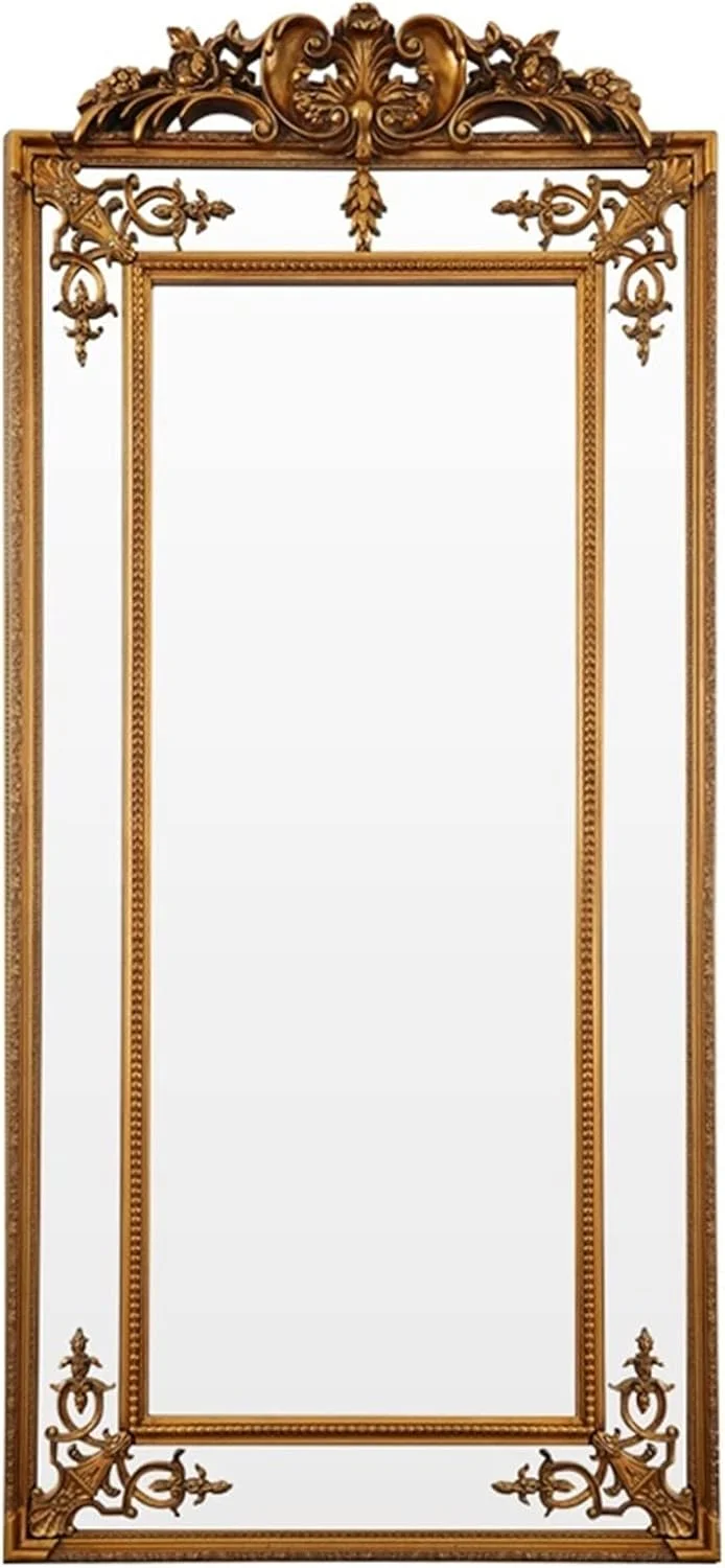 آینه های حمام NNHGBB آینه قدی لامپ آینه تمام قد لباس عروس تزئین شده دیواری آینه تمام قد