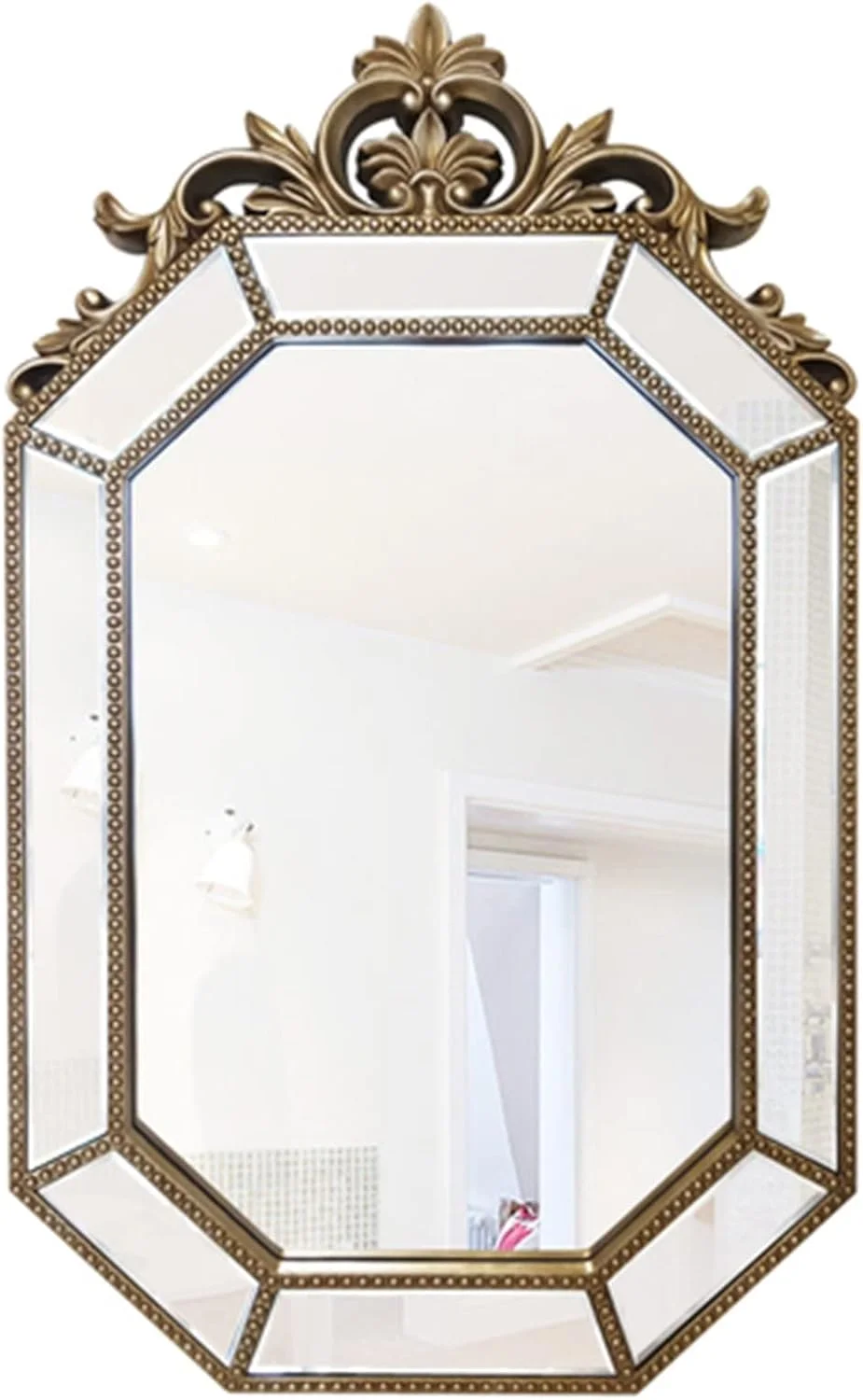 آینه حمام NNHGBB، آینه آویز، آینه شیشه ای، دیوار شومینه حمام تزئینی (Hortel)