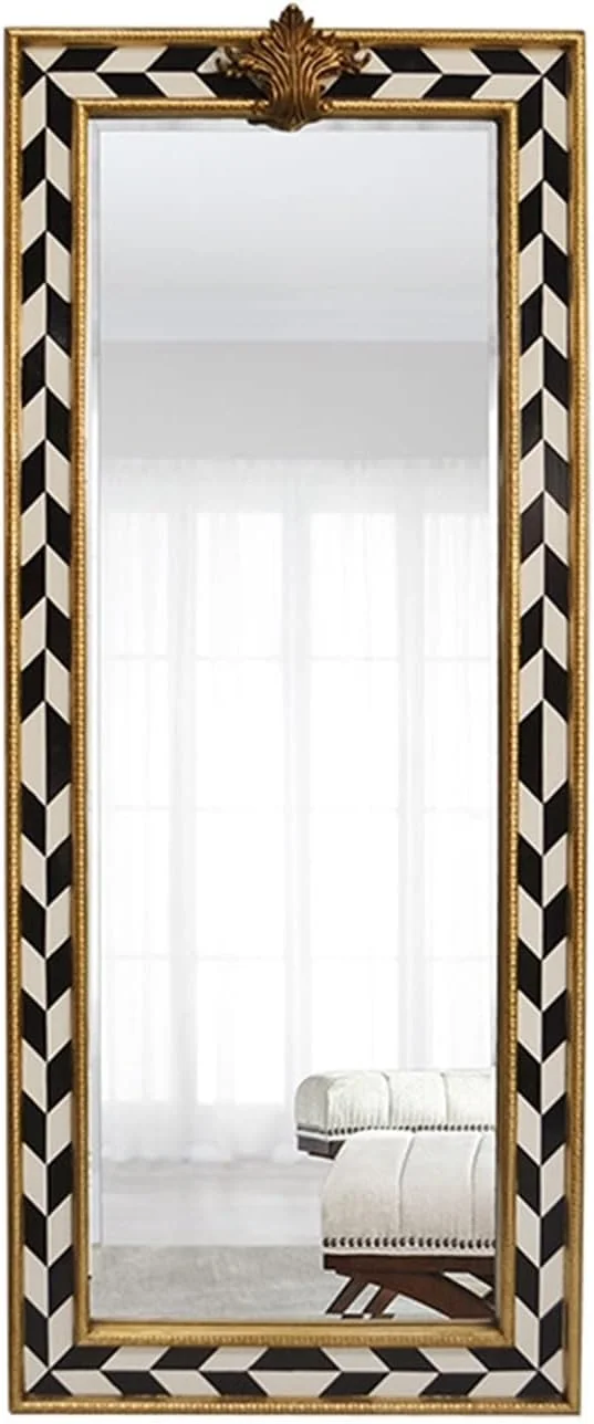 آینه های حمام NNHGBB، آینه دیواری تزئینی آرایشی، آینه قدی بزرگ مناسب خانه، دکوراسیون منزل و اتاق نشیمن