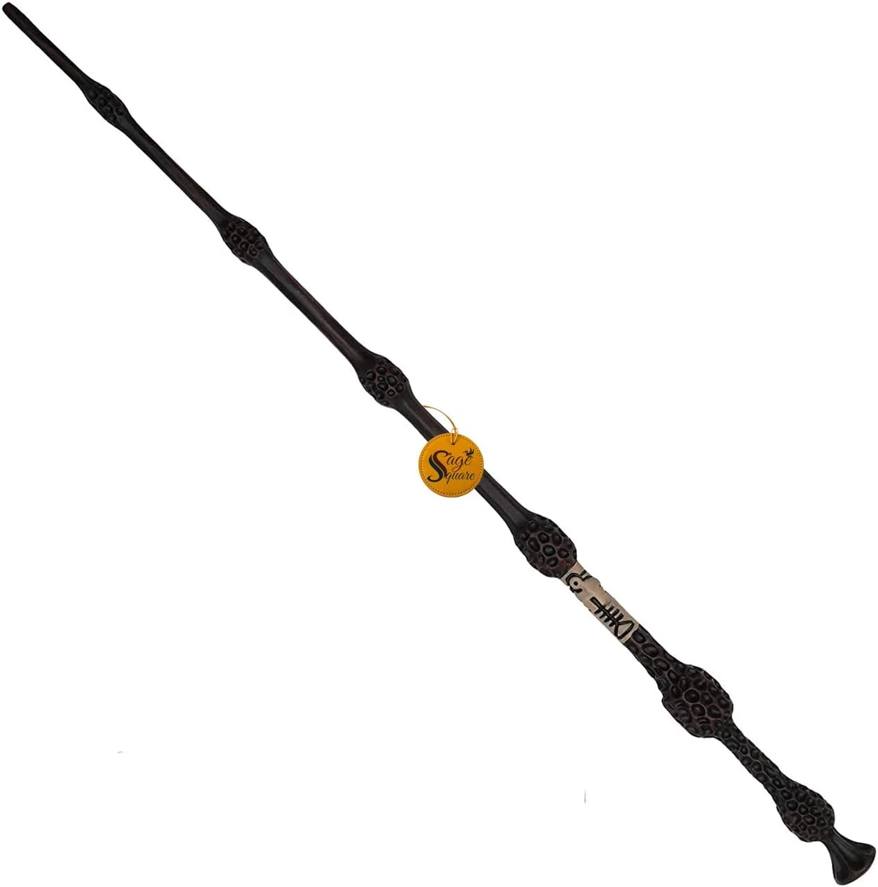 چوب دستی جادویی پروفسور دامبلدور Sage Square با هسته فلزی کلاسیک دست ساز، چوب کلکسیونی جادوگر، لوازم جانبی Cosplay (طول 40 سانتی متر) چوب دستی جادویی پروفسور دامبلدور Sage Square با هسته فلزی کلاسیک دست ساز، چوب کلکسیونی جادوگر، لوازم جانبی Cosplay (طول 40 سانتی متر)