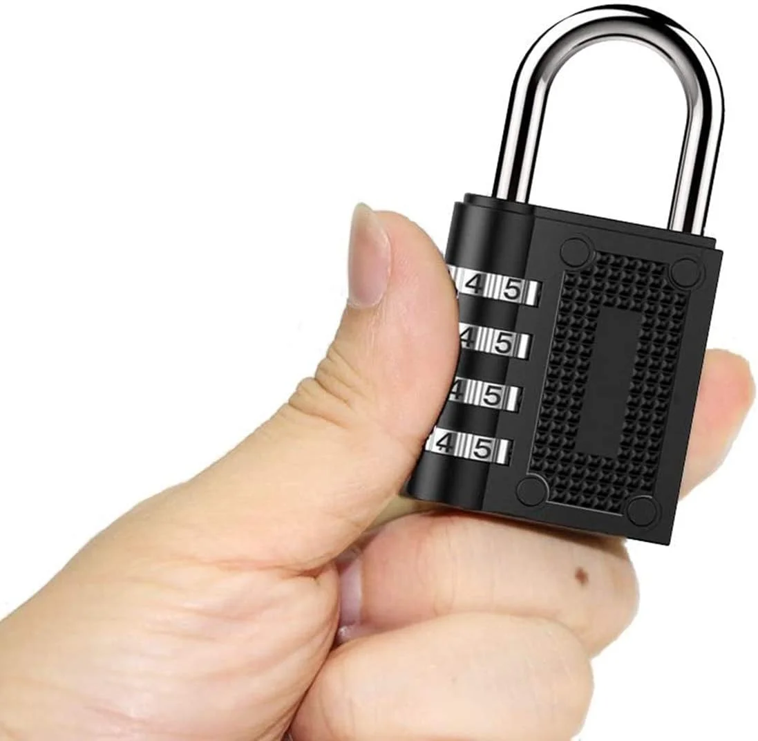 قفل ترکیبی دلفینو، قفل ضد آب با رمز، قفل های 4 رقمی برای مدرسه، قفل های ورزشی، قفل ترکیبی بیرونی برای سوله، حصار، حیاط خلوت، قفل حلقه ای (2 عدد مشکی) قفل ترکیبی دلفینو، قفل ضد آب با رمز، قفل های 4 رقمی برای مدرسه، قفل های ورزشی، قفل ترکیبی بیرونی برای سوله، حصار، حیاط خلوت، قفل حلقه ای (2 عدد مشکی)