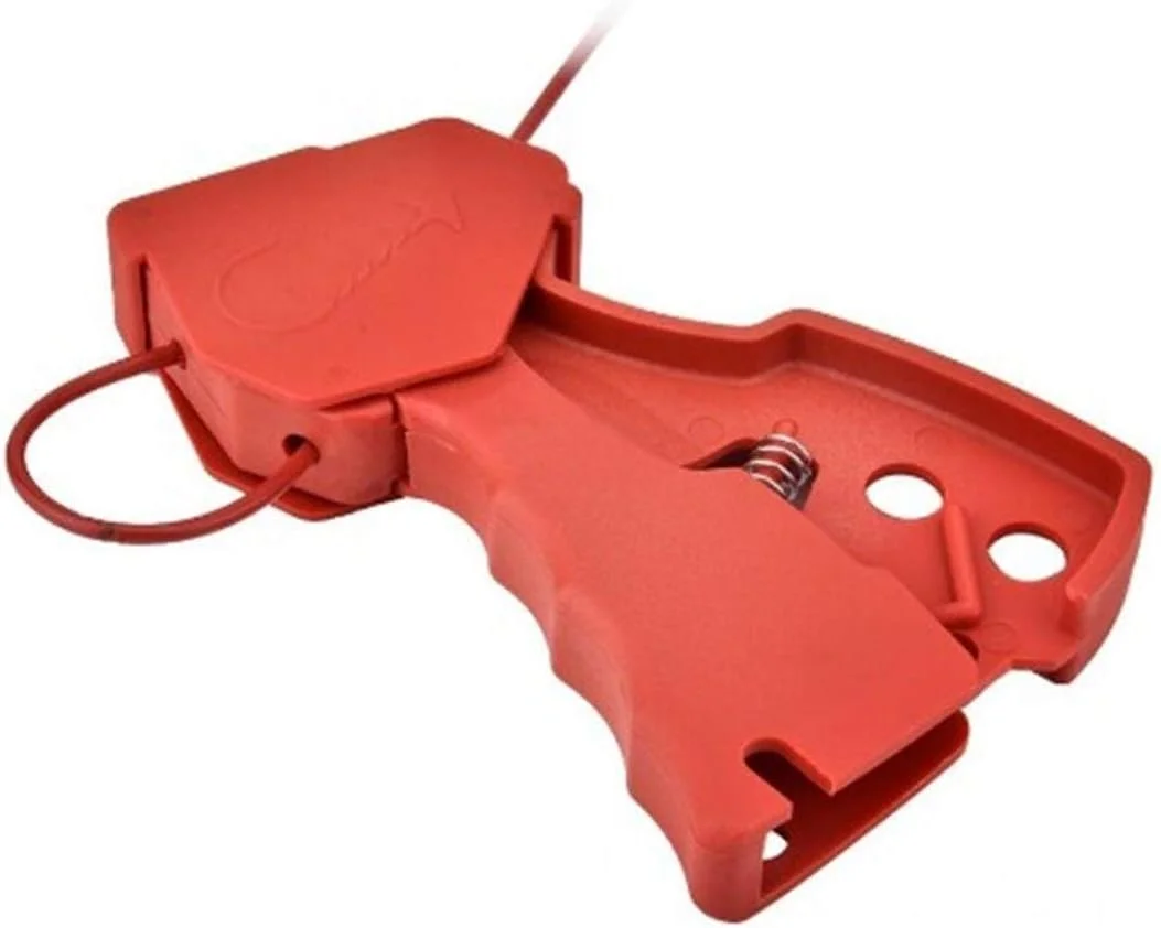 قفل درب کشویی با نصب آسان CBWCCY، قفل کابلی چند منظوره با کابل نایلونی 2.4 متری قابل تنظیم، دستگاه قفل ایمنی صنعتی، قفل درب هوشمند استیل ضد زنگ