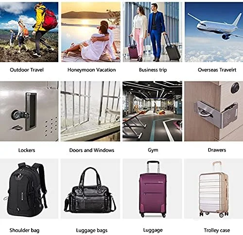 قفل رمزی 2 عددی، قفل 4 رقمی، قفل های امنیتی قابل تنظیم مجدد، برای مدرسه، کارمندان، باشگاه و کمدهای ورزشی، جعبه ابزار، کابینت های پرونده و غیره