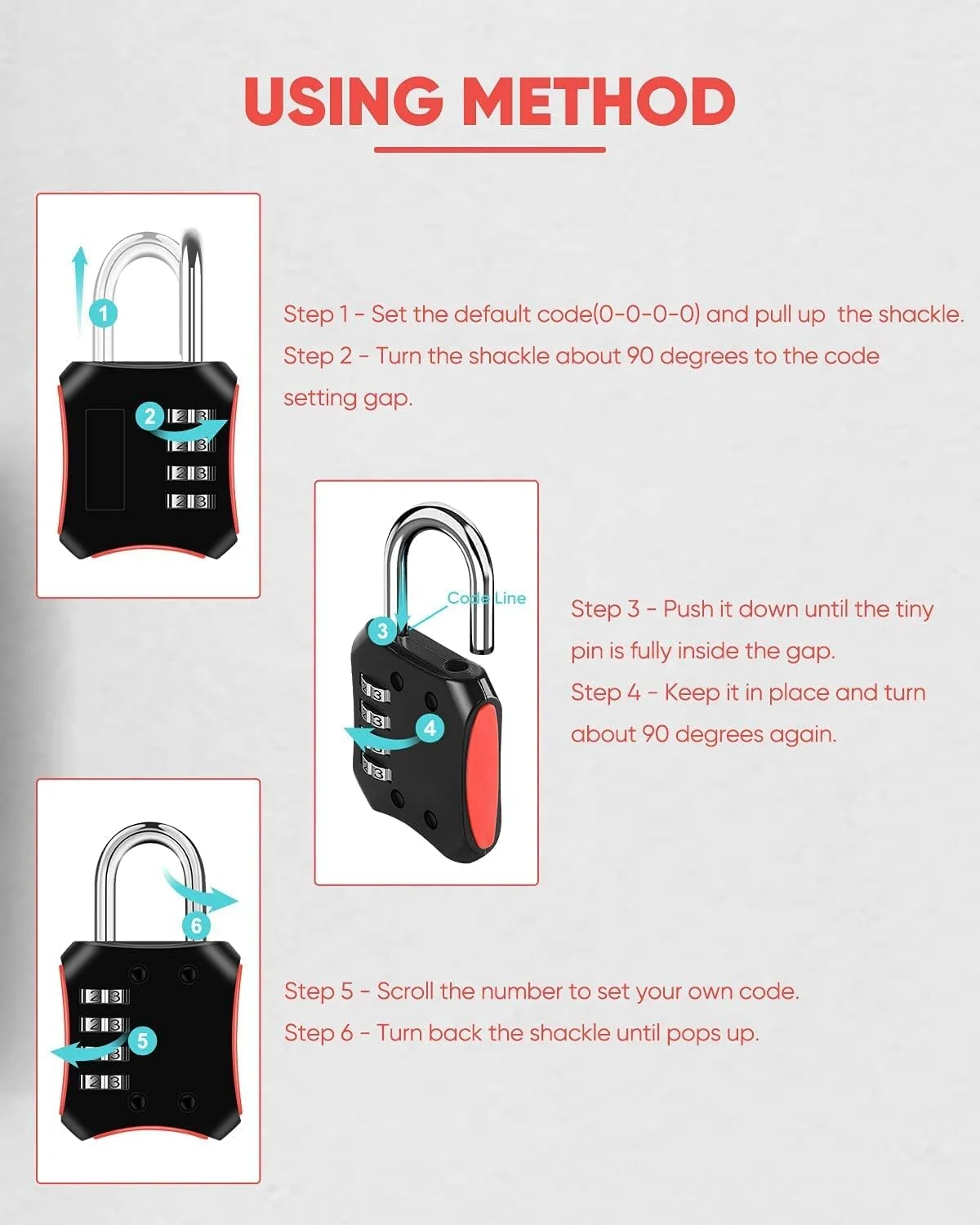 قفل های ترکیبی، بسته 2 عددی قفل کمدهای باشگاه، قفل شماره دار حلقه دار مناسب فضای باز با صفحه شماره 4 رقمی روان، قفل سنگین برای کمدهای مدرسه، فضای باز، درب باغ، کابینت ها، جعبه ابزار، کیف قفل های ترکیبی، بسته 2 عددی قفل کمدهای باشگاه، قفل شماره دار حلقه دار مناسب فضای باز با صفحه شماره 4 رقمی روان، قفل سنگین برای کمدهای مدرسه، فضای باز، درب باغ، کابینت ها، جعبه ابزار، کیف