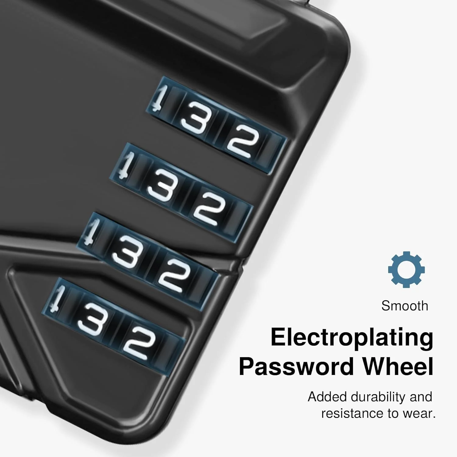 قفل رمزی ترکیبی، قفل های 4 رقمی ضد آب مناسب فضای باز برای کمد، کمد باشگاه مدرسه، کمد ورزشی، دروازه، کیف، انبار قفل دار (بسته 2 عددی، مشکی)