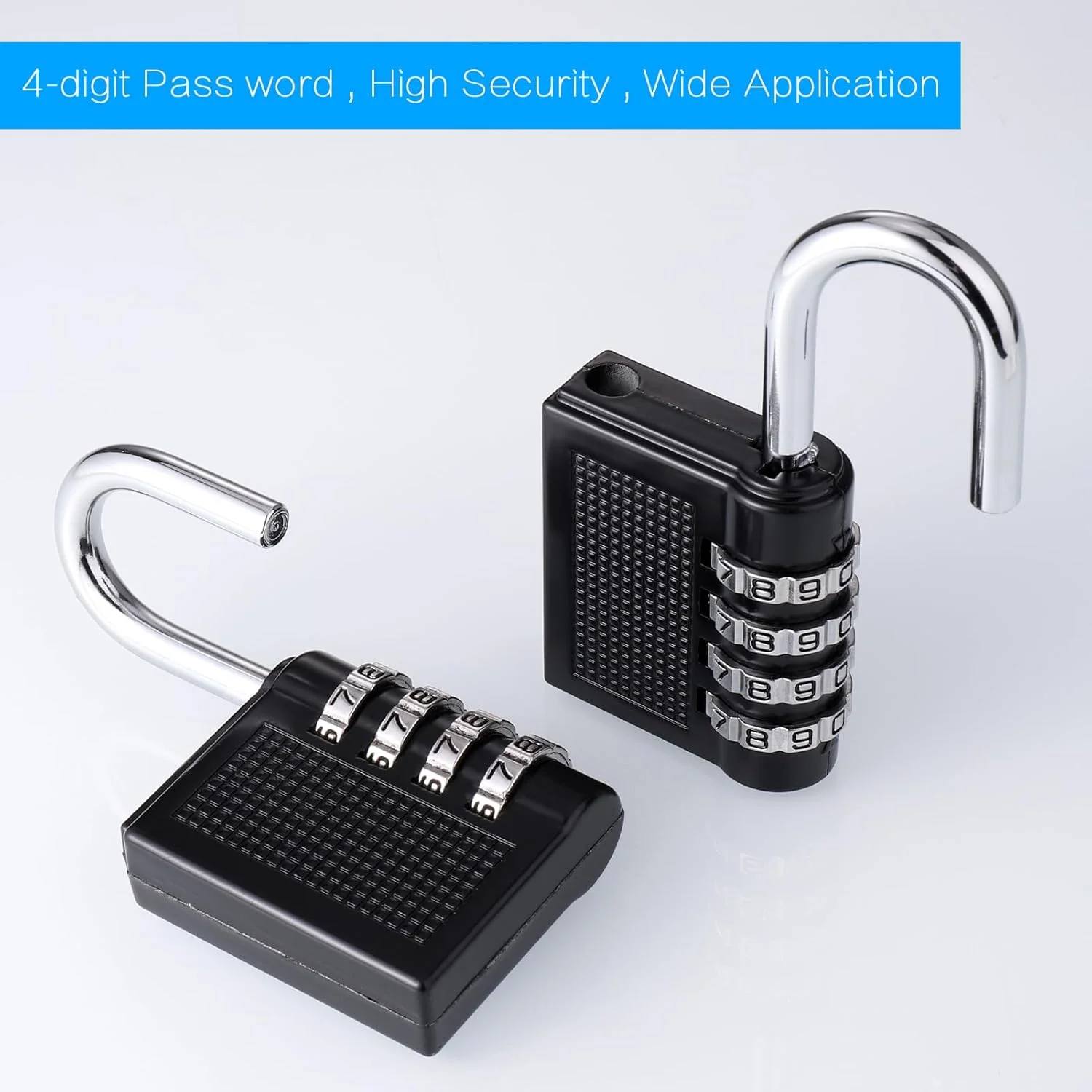 قفل رمزی ترکیبی 2 عددی، قفل فلزی سنگین برای کمد باشگاه، قفل با کد، قفل کمد، قفل ضد آب ترکیبی برای کمد باشگاه درب فضای باز سوله (B، مشکی) قفل رمزی ترکیبی 2 عددی، قفل فلزی سنگین برای کمد باشگاه، قفل با کد، قفل کمد، قفل ضد آب ترکیبی برای کمد باشگاه درب فضای باز سوله (B، مشکی)