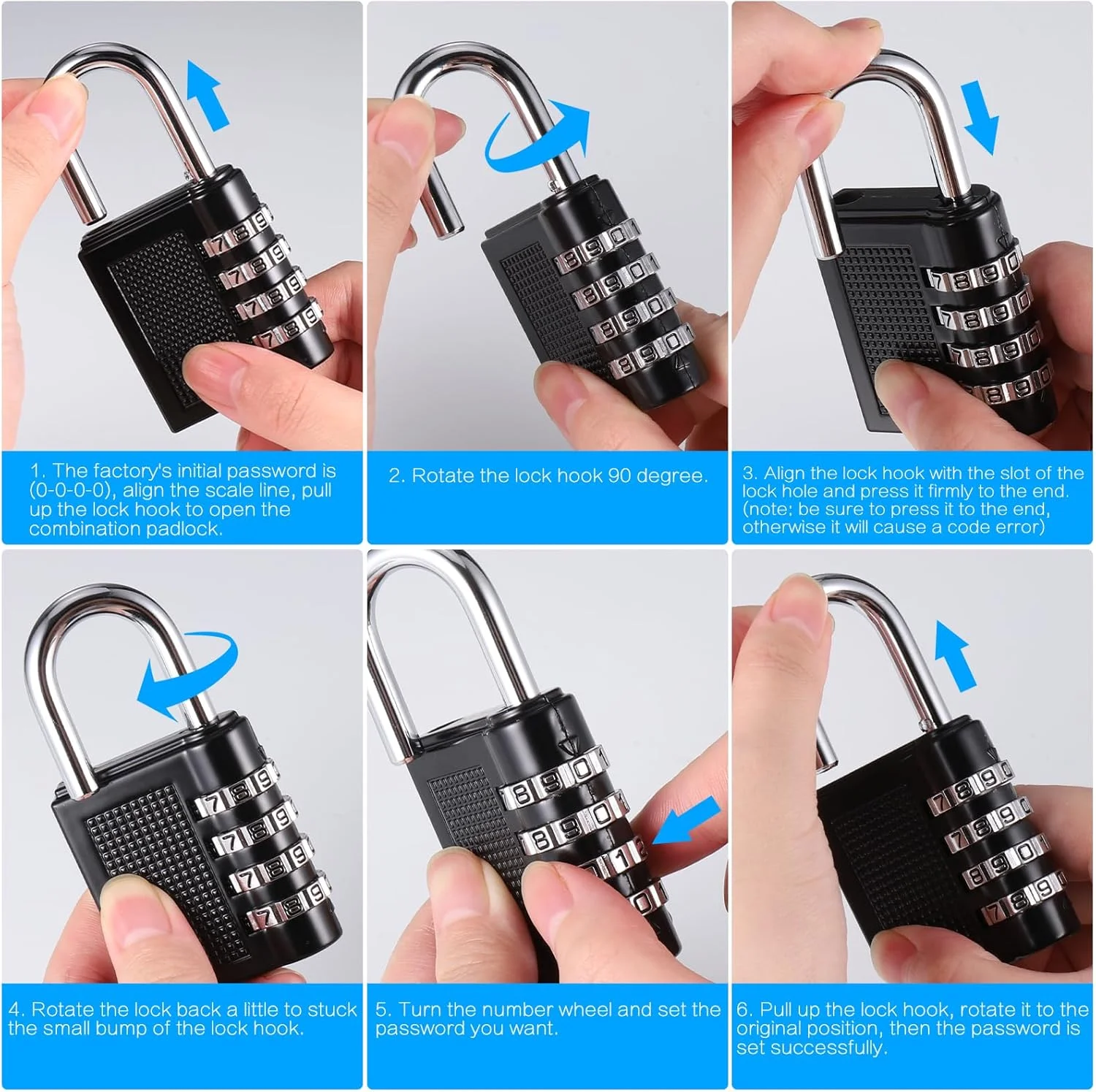 قفل رمزی ترکیبی 2 عددی، قفل فلزی سنگین برای کمد باشگاه، قفل با کد، قفل کمد، قفل ضد آب ترکیبی برای کمد باشگاه درب فضای باز سوله (B، مشکی) قفل رمزی ترکیبی 2 عددی، قفل فلزی سنگین برای کمد باشگاه، قفل با کد، قفل کمد، قفل ضد آب ترکیبی برای کمد باشگاه درب فضای باز سوله (B، مشکی)