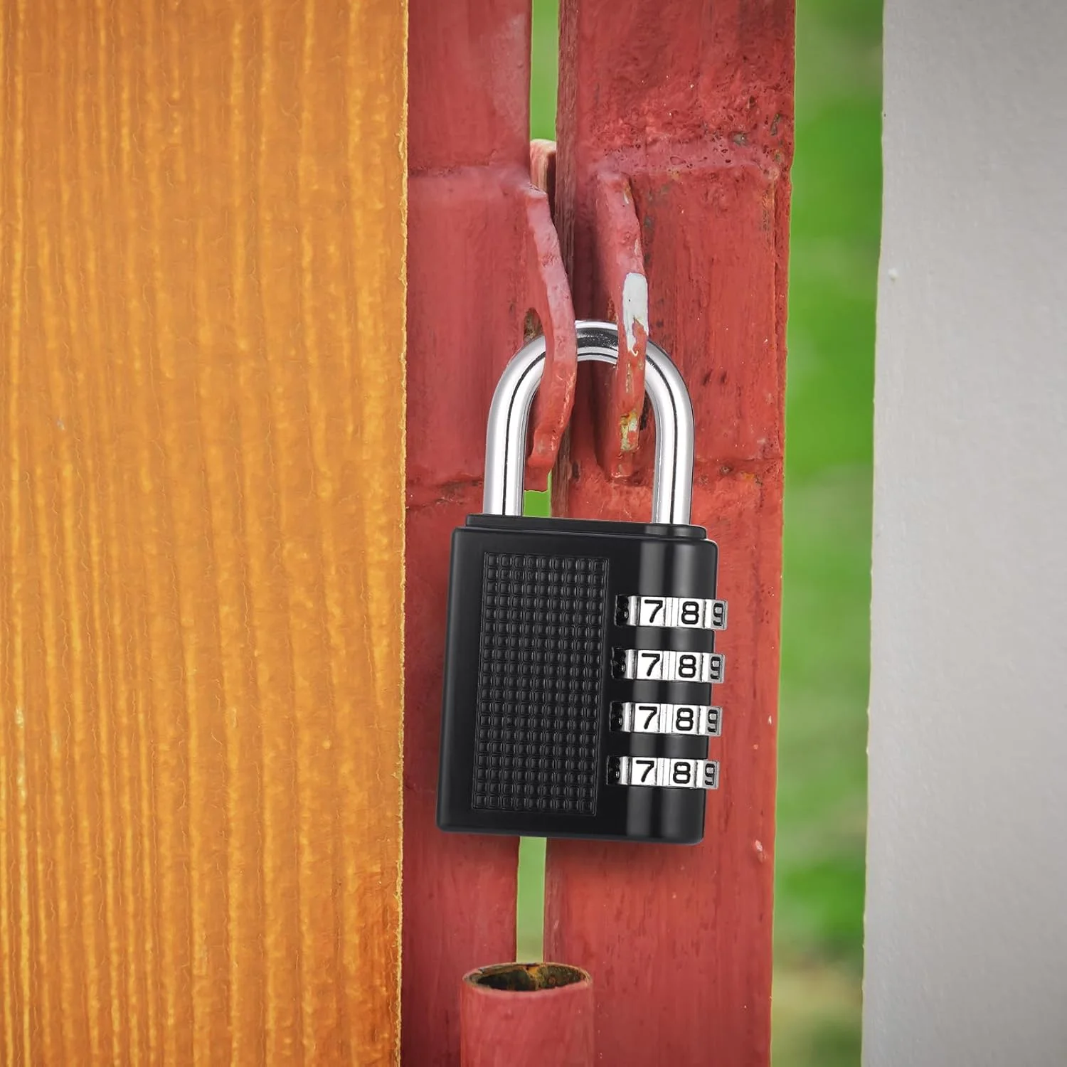 قفل رمزی ترکیبی 2 عددی، قفل فلزی سنگین برای کمد باشگاه، قفل با کد، قفل کمد، قفل ضد آب ترکیبی برای کمد باشگاه درب فضای باز سوله (B، مشکی) قفل رمزی ترکیبی 2 عددی، قفل فلزی سنگین برای کمد باشگاه، قفل با کد، قفل کمد، قفل ضد آب ترکیبی برای کمد باشگاه درب فضای باز سوله (B، مشکی)