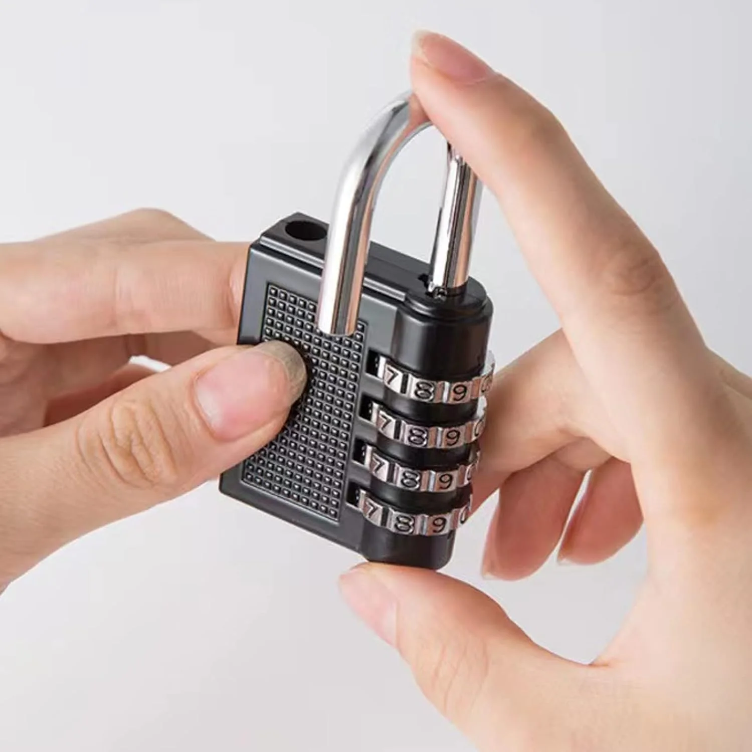 قفل ترکیبی 2 عددی، قفل ضد آب 4 رقمی قابل تنظیم مجدد برای فضای باز، قفل ترکیبی برای مدرسه، ورزش یا کمد باشگاه، کمد کارمندان، حصار، دروازه، کیف، جعبه ابزار، انبار قفل دار