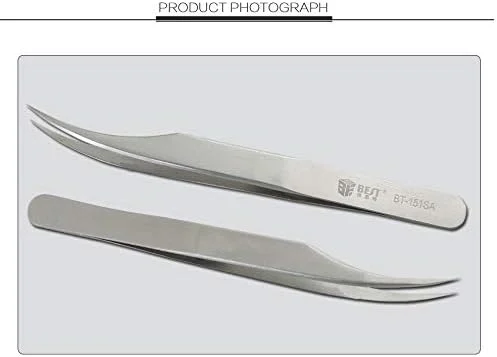 موچین ابرو استیل ضد زنگ BST-151SA، ابزار تعمیرات، فوق العاده دقیق و ضد اسید موچین ابرو استیل ضد زنگ BST-151SA، ابزار تعمیرات، فوق العاده دقیق و ضد اسید