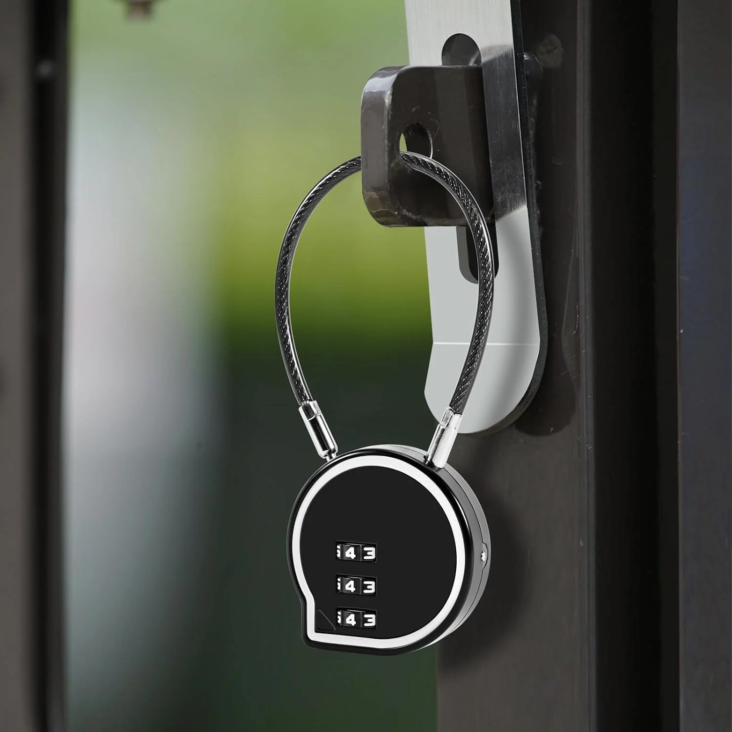 قفل ترکیبی 2 عددی، قفل ضد آب 3 رقمی برای فضای باز، قفل کمدهای باشگاه، قفل آلیاژ روی برای کمدهای باشگاه، قفل رمزدار برای زیپ، کوله پشتی، چمدان چرخدار، کمدهای باشگاه (مشکی)