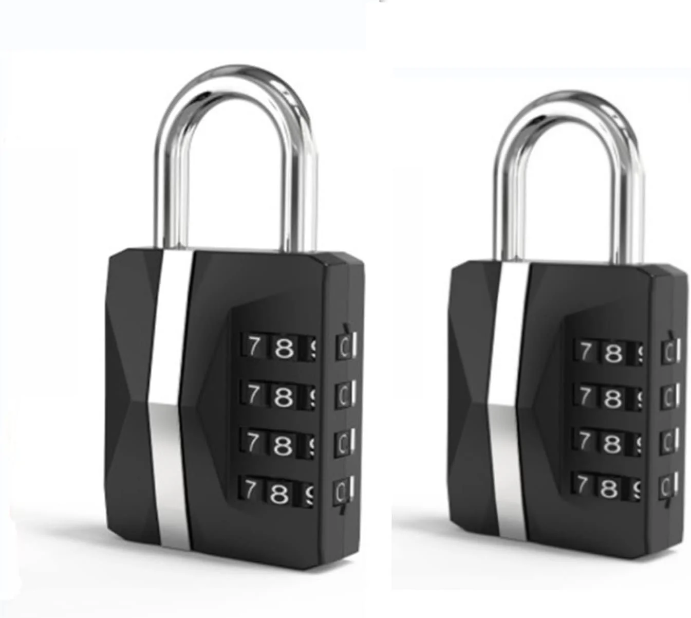 قفل ترکیبی سنگین 4 رقمی ضد آب مناسب فضای باز برای کمدهای مدرسه، کمدهای ورزشی، حصار، جعبه ابزار، دروازه، کیف و انبار قفل