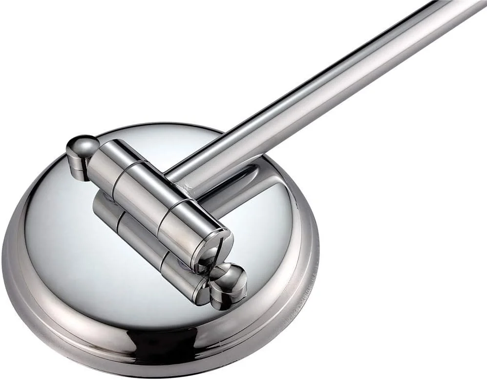 آینه آرایشی دیواری بزرگنمایی کننده، محکم، قابل تنظیم، آینه اصلاح صورت، آینه های روشویی حمام (رنگ: 10x، اندازه: 8 اینچ) (7X 6 اینچ)