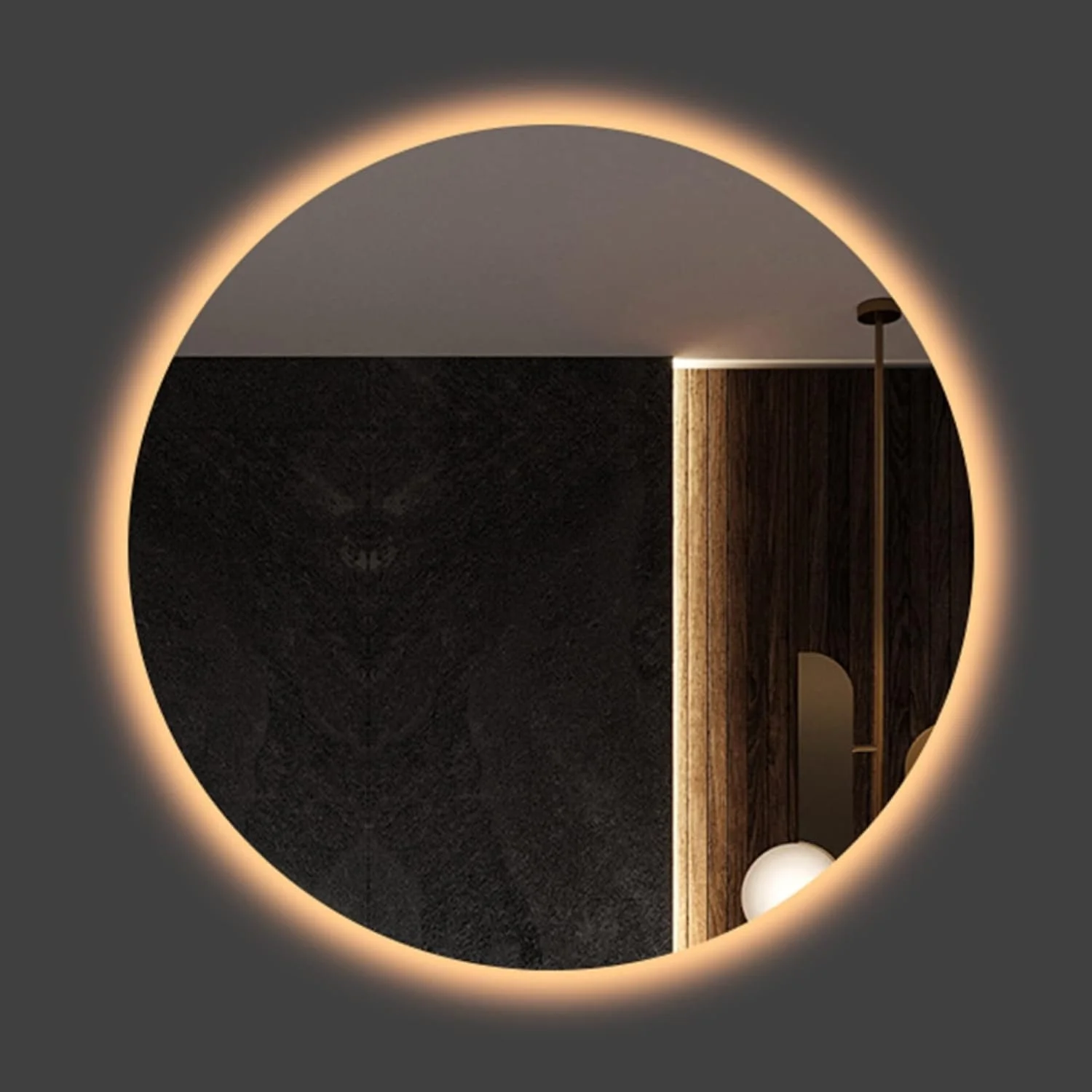 آینه حمام LED با نور پس زمینه دیواری، آینه دیواری با نورپردازی با کیفیت بالا، نور سفید/نور گرم، 50 سانتی متر / 60 سانتی متر / 70 سانتی متر / 80 سانتی متر، آینه حمام با چراغ، نور گرم-70 سانتی متر/27.5 اینچ آینه حمام LED با نور پس زمینه دیواری، آینه دیواری با نورپردازی با کیفیت بالا، نور سفید/نور گرم، 50 سانتی متر / 60 سانتی متر / 70 سانتی متر / 80 سانتی متر، آینه حمام با چراغ، نور گرم-70 سانتی متر/27.5 اینچ