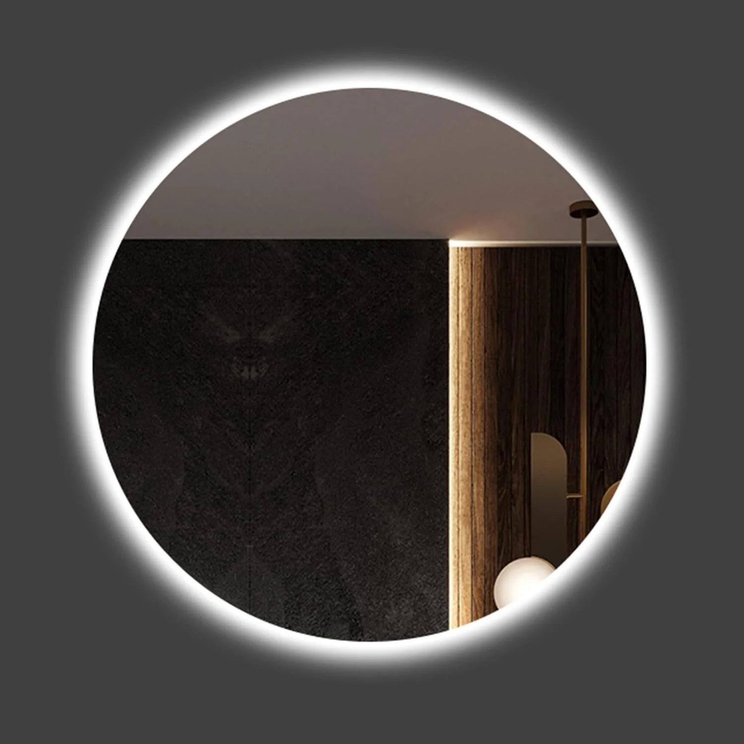 آینه LED دیواری حمام، نور سفید/نور گرم، اتاق خواب، اتاق نشیمن، ایوان، دکوراسیون منزل، 50 سانتی متر / 60 سانتی متر / 70 سانتی متر / 80 سانتی متر، آینه آرایش، نور سفید-80 سانتی متر/31.5 اینچ آینه LED دیواری حمام، نور سفید/نور گرم، اتاق خواب، اتاق نشیمن، ایوان، دکوراسیون منزل، 50 سانتی متر / 60 سانتی متر / 70 سانتی متر / 80 سانتی متر، آینه آرایش، نور سفید-80 سانتی متر/31.5 اینچ