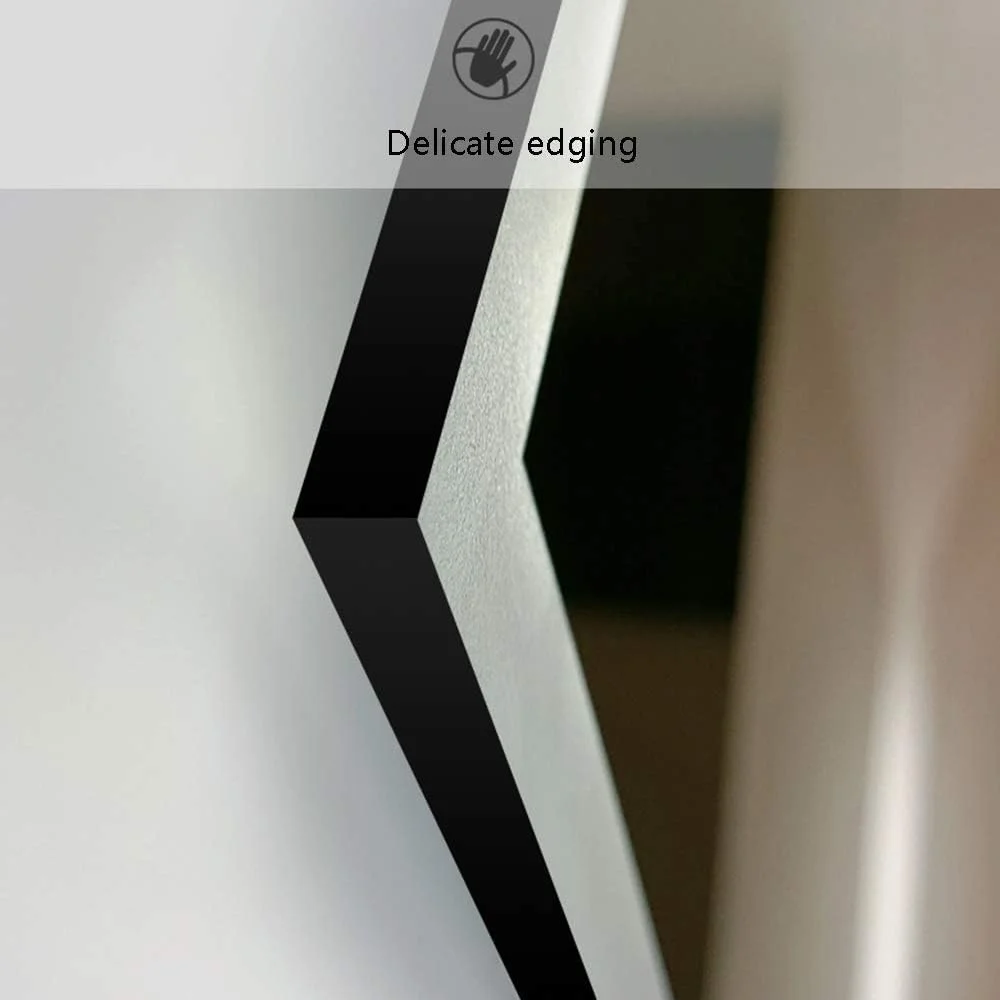 آینه دیواری برای حمام، آینه قاب آلیاژ آلومینیوم حمام LED آرایشی طلایی گرد دیواری روشویی حمام با لامپ آینه دیواری برای حمام، آینه قاب آلیاژ آلومینیوم حمام LED آرایشی طلایی گرد دیواری روشویی حمام با لامپ