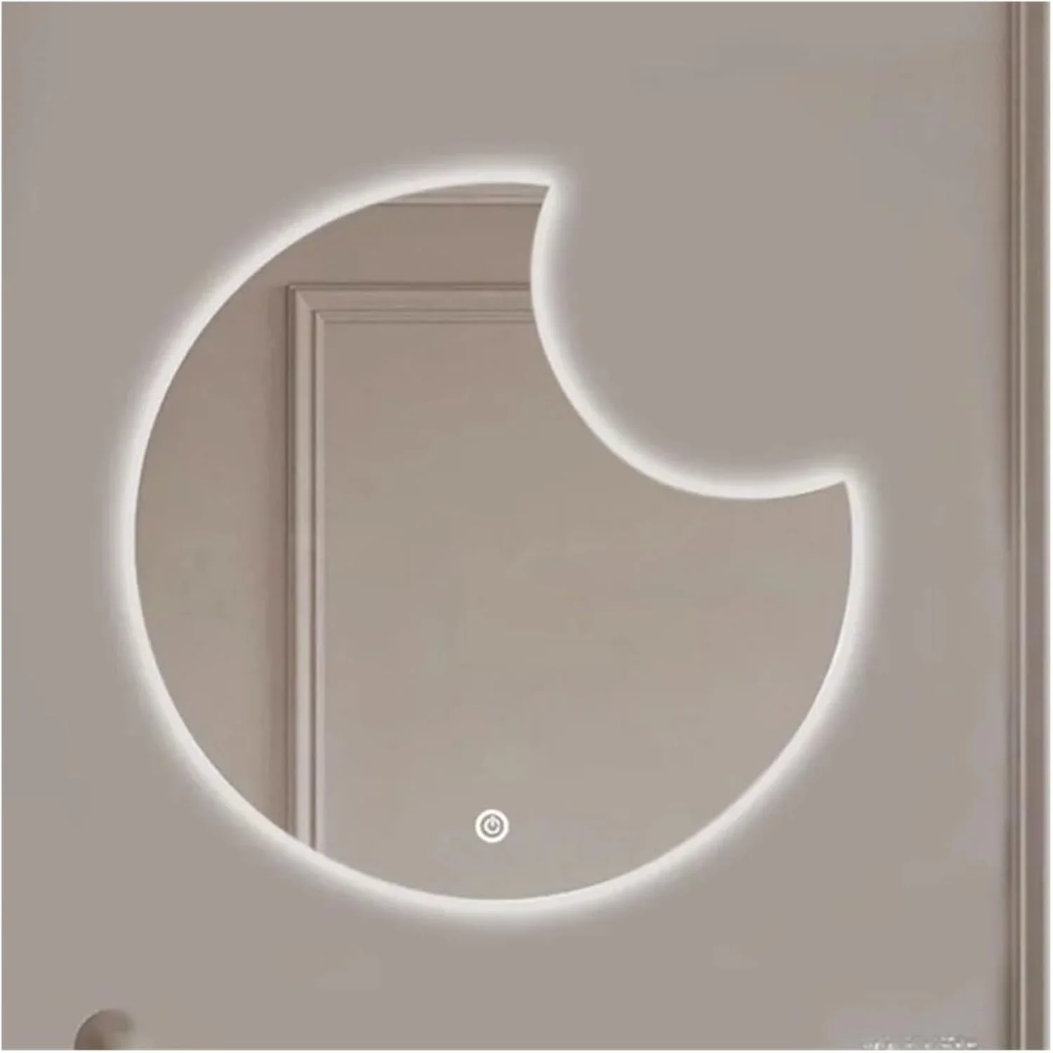 آینه آرایشی ال ای دی مدرن 32 اینچی با نورپردازی، مناسب دیوار حمام، دارای 3 رنگ قابل تنظیم برای خوابگاه - آینه آرایشی، آینه های حمام آینه آرایشی ال ای دی مدرن 32 اینچی با نورپردازی، مناسب دیوار حمام، دارای 3 رنگ قابل تنظیم برای خوابگاه - آینه آرایشی، آینه های حمام