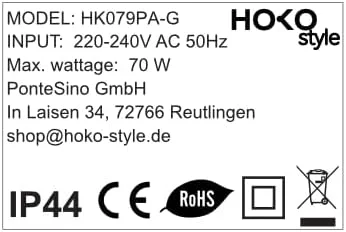 آینه حمام LED ضد بخار HOKO® Missouri با ابعاد 60x80 سانتی متر / 80x60 سانتی متر با قاب فلزی طلایی، نصب به صورت افقی و عمودی، دارای کلید لمسی + تغییر نور 2700-6500 کلوین سفید گرم و سفید سرد آینه حمام LED ضد بخار HOKO® Missouri با ابعاد 60x80 سانتی متر / 80x60 سانتی متر با قاب فلزی طلایی، نصب به صورت افقی و عمودی، دارای کلید لمسی + تغییر نور 2700-6500 کلوین سفید گرم و سفید سرد