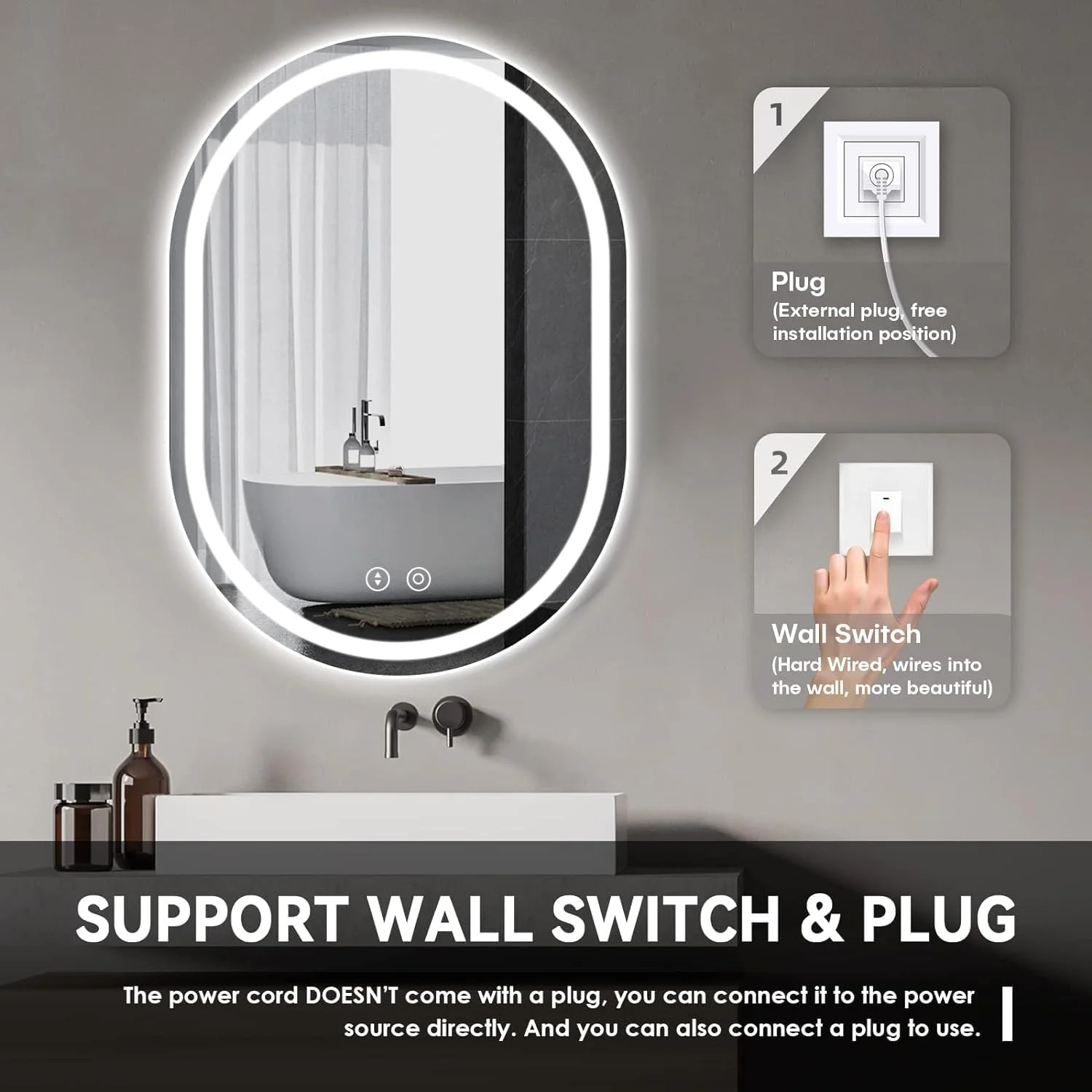 آینه های قدی. آینه دیواری بزرگ (70 * 100 سانتی متر)، آینه تمام قد بیضی شکل، آینه آرایش دیواری، آینه دیواری خانگی، آینه بزرگ، آینه ضد انفجار تمام قد، تصویربرداری HD آینه های قدی. آینه دیواری بزرگ (70 * 100 سانتی متر)، آینه تمام قد بیضی شکل، آینه آرایش دیواری، آینه دیواری خانگی، آینه بزرگ، آینه ضد انفجار تمام قد، تصویربرداری HD