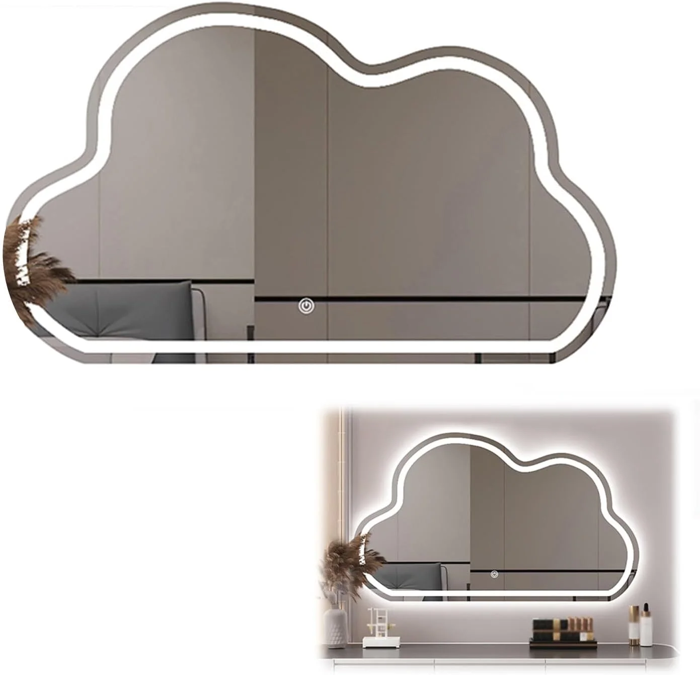 آینه های روشویی دیواری، آینه دیواری تزئینی آینه آویز برای حمام، آینه حمام با چراغ، آینه ال ای دی برای حمام، آینه روشن، نور قابل تنظیم ضد مه آینه های روشویی دیواری، آینه دیواری تزئینی آینه آویز برای حمام، آینه حمام با چراغ، آینه ال ای دی برای حمام، آینه روشن، نور قابل تنظیم ضد مه