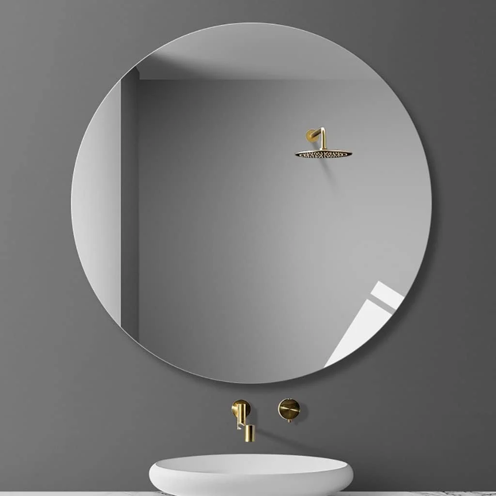 آینه گرد دیواری 50 سانتی متری، آینه دیواری دایره ای، آینه حمام، آینه آرایش، آینه روشویی اتاق خواب، آینه ورودی (سایز: 50cm(19.7")) آینه گرد دیواری 50 سانتی متری، آینه دیواری دایره ای، آینه حمام، آینه آرایش، آینه روشویی اتاق خواب، آینه ورودی (سایز: 50cm(19.7"))