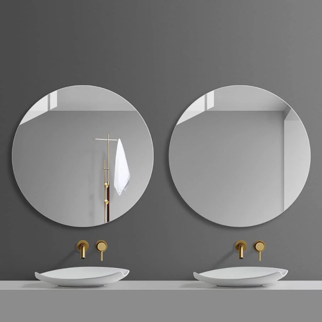 آینه گرد دیواری 50 سانتی متری، آینه دیواری دایره ای، آینه حمام، آینه آرایش، آینه روشویی اتاق خواب، آینه ورودی (سایز: 50cm(19.7")) آینه گرد دیواری 50 سانتی متری، آینه دیواری دایره ای، آینه حمام، آینه آرایش، آینه روشویی اتاق خواب، آینه ورودی (سایز: 50cm(19.7"))