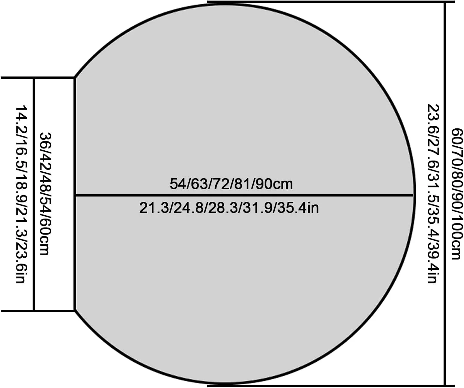 آینه نیم دایره، آینه های نیم دایره برای دیوار، آینه های نیم ماه برای دیوار، آینه روشویی LED دیمر دار نیم دایره، آینه نورانی با پد ضد بخار، آینه حمام ضد مه، 3 رنگ دیمر دار (سفید) آینه نیم دایره، آینه های نیم دایره برای دیوار، آینه های نیم ماه برای دیوار، آینه روشویی LED دیمر دار نیم دایره، آینه نورانی با پد ضد بخار، آینه حمام ضد مه، 3 رنگ دیمر دار (سفید)